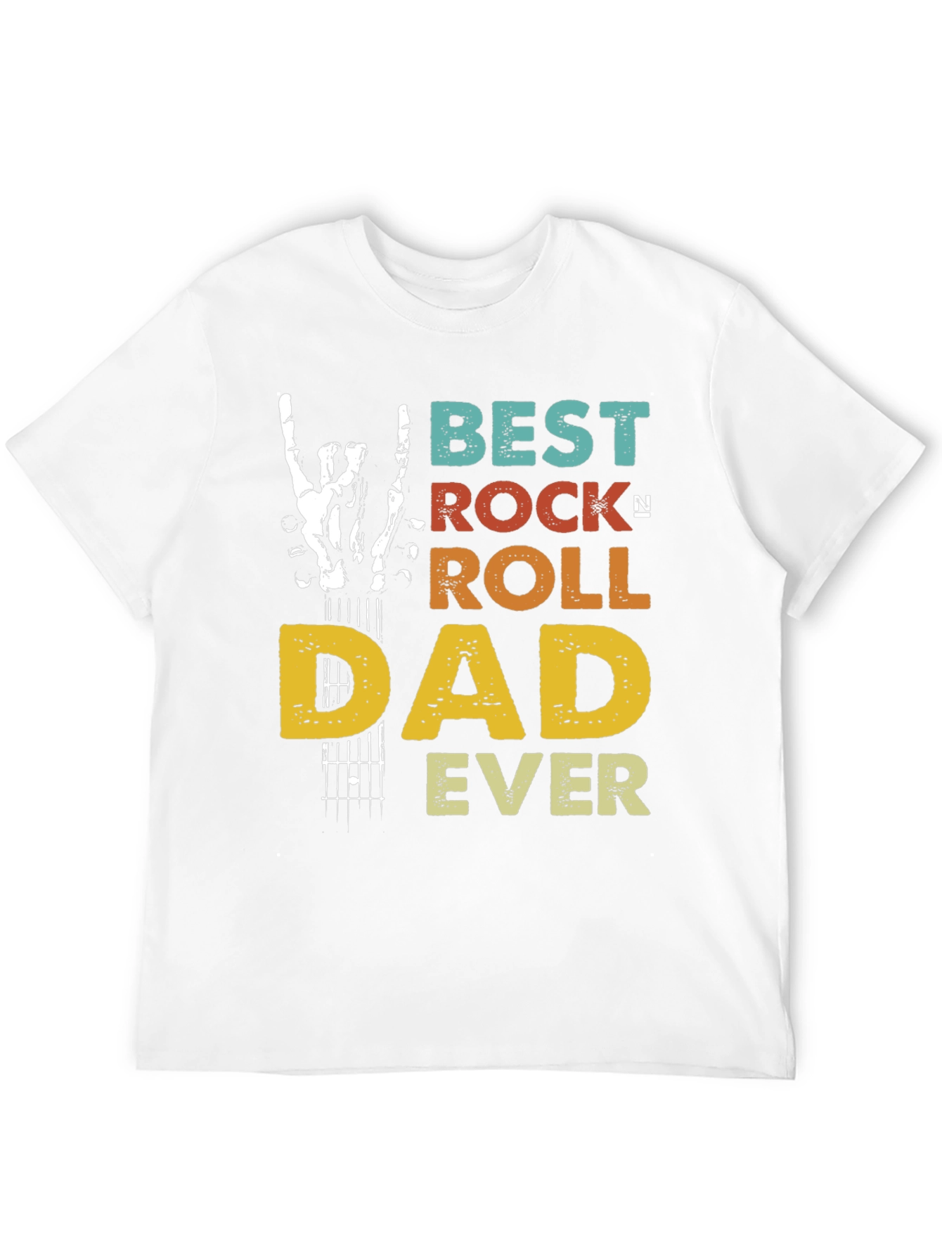 Best Rock Roll Dad Ever T-Shirt