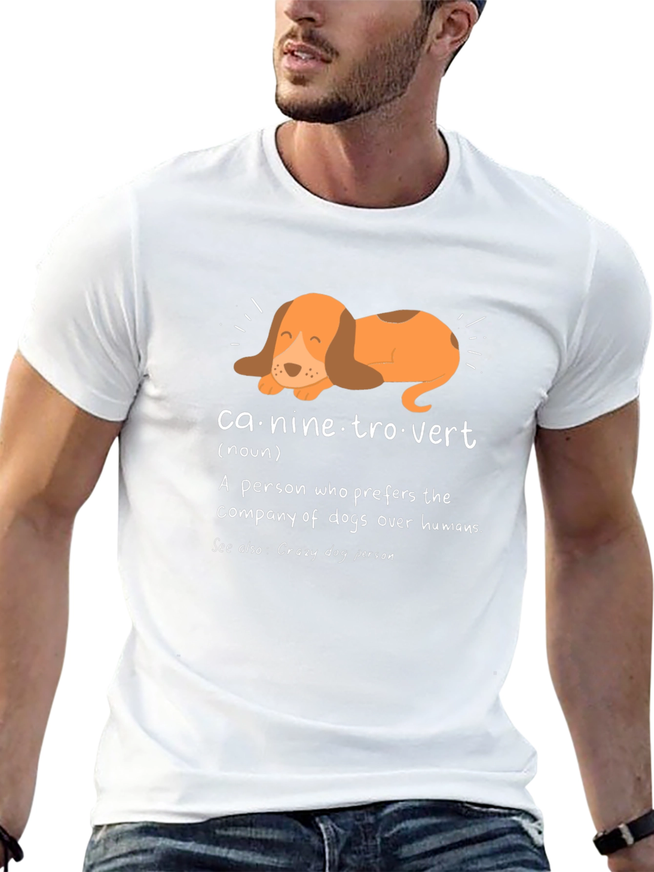 Canine-trovert T-Shirt - Dog Lover Apparel