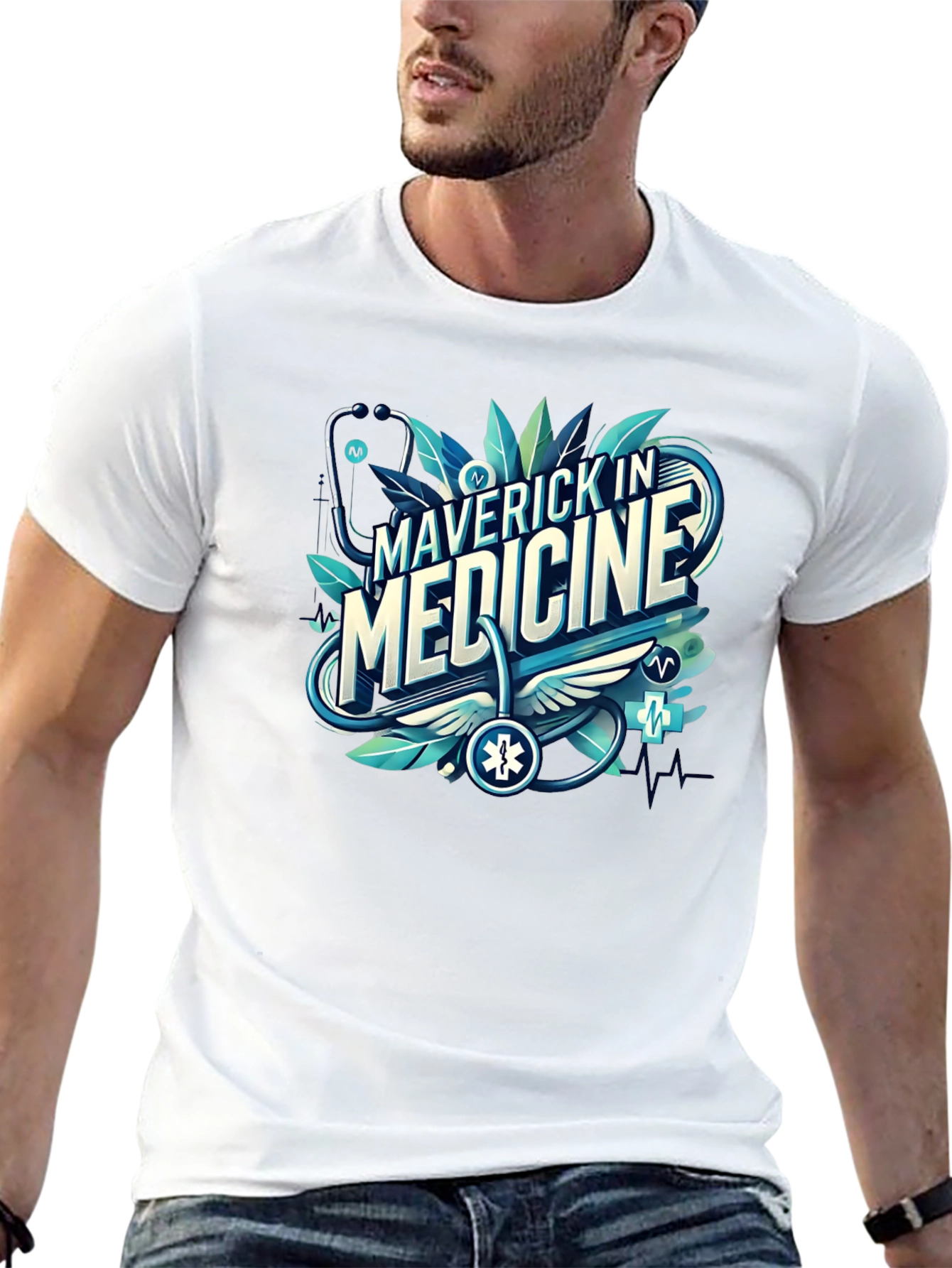 Maverick in Medicine Graphic T-Shirt