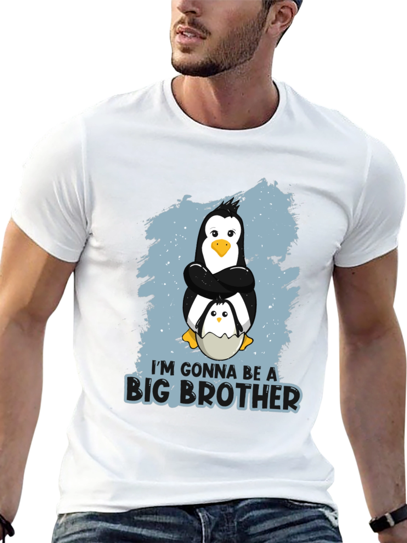 Big Brother Penguin T-Shirt