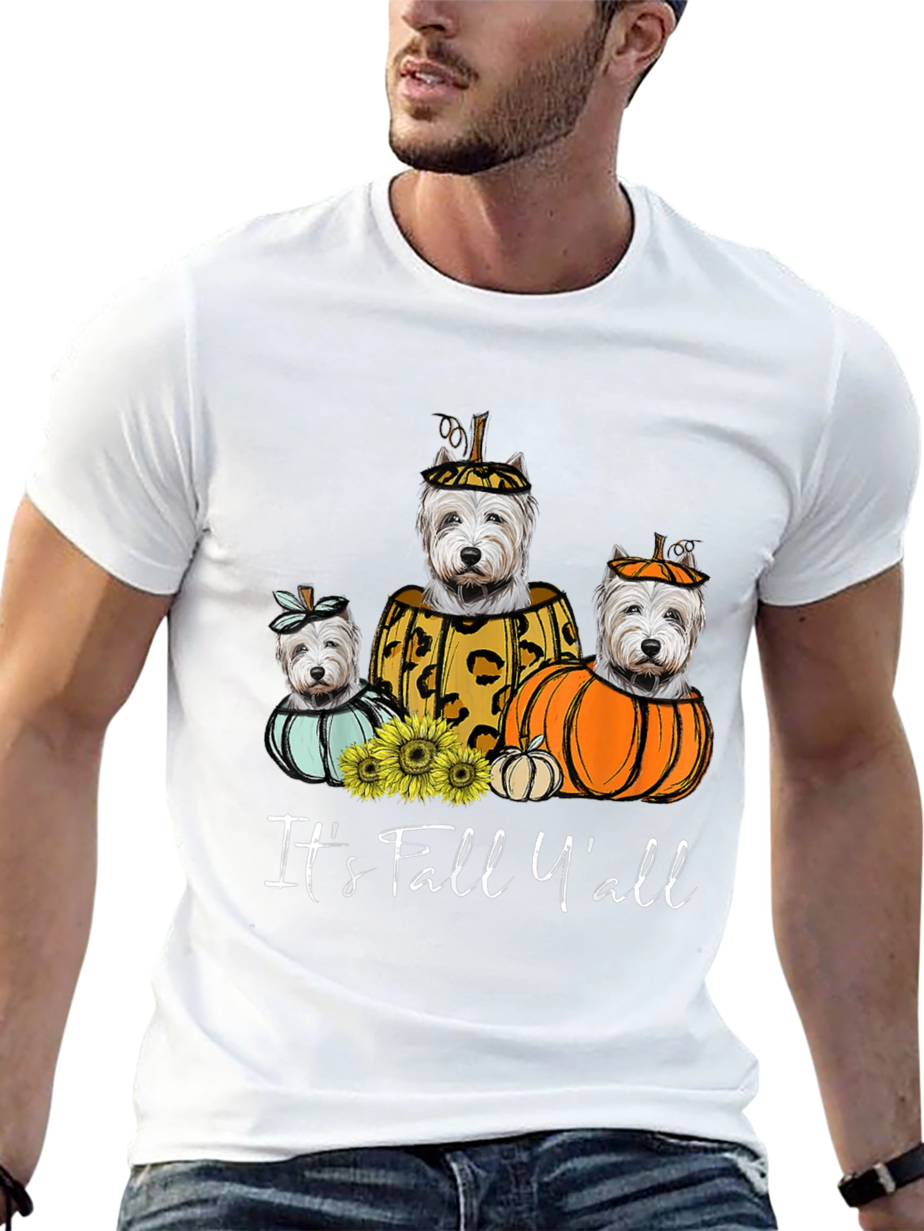 Fall Yall Dog T-Shirt
