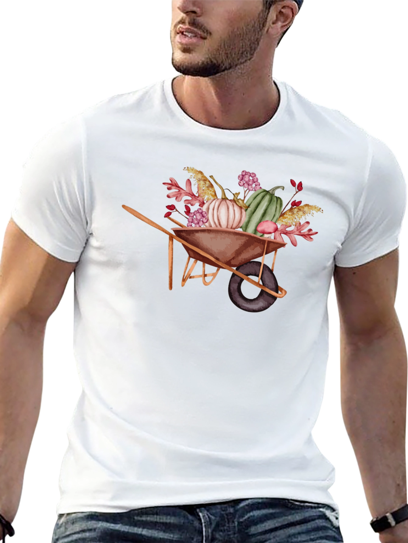 Wheelbarrow Harvest Graphic Tee