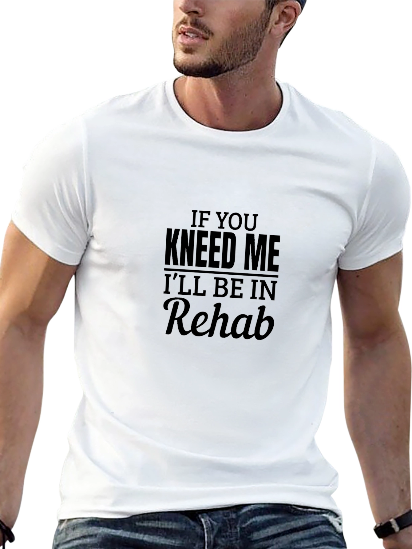 Funny Knee Injury Rehab T-Shirt