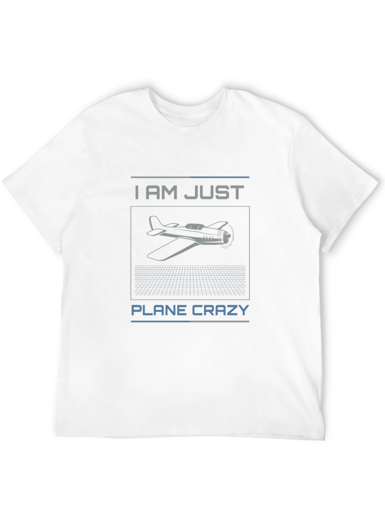 Plane Crazy T-Shirt - Aviation Enthusiast Tee