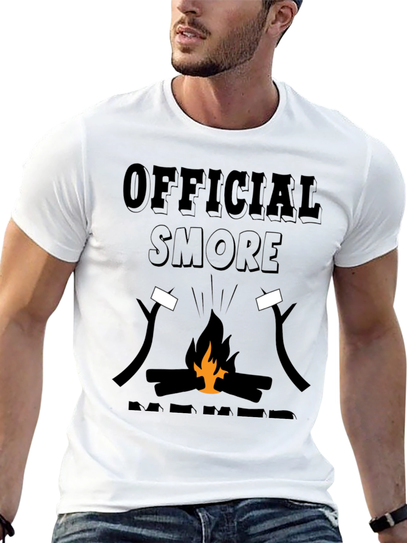 Official Smore Maker T-Shirt Campfire Marshmallow Tee