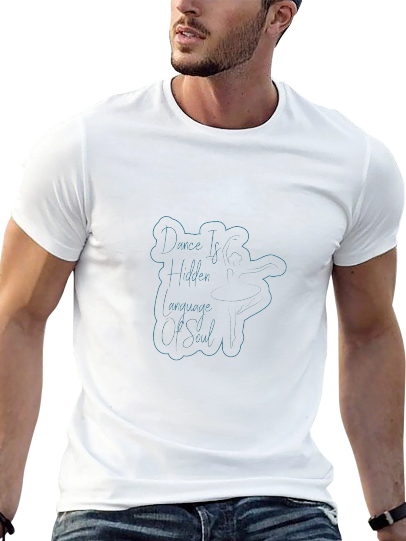 Dance Is Hidden Language Of Soul Black T-Shirt