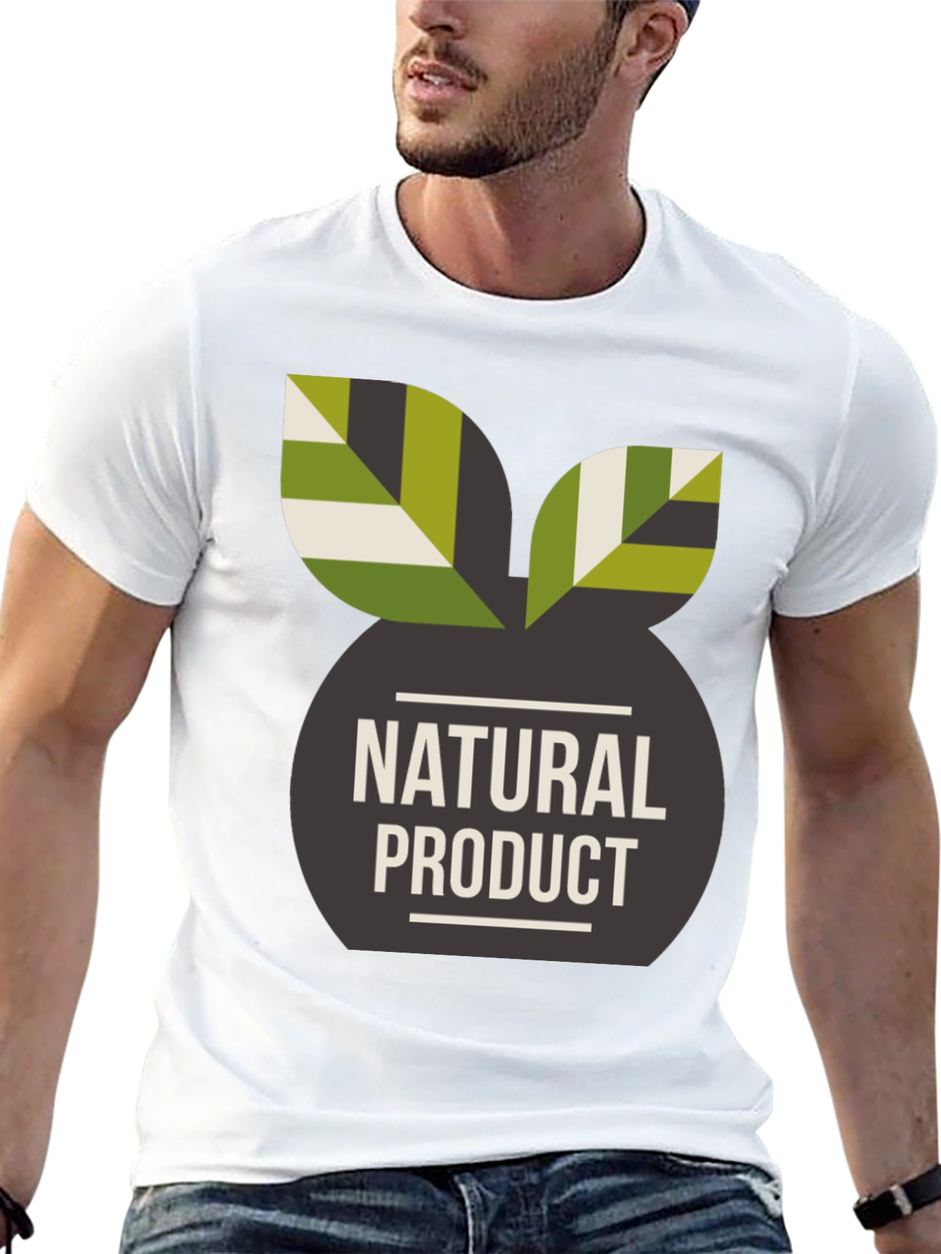 Natural Product Graphic Tee - Black