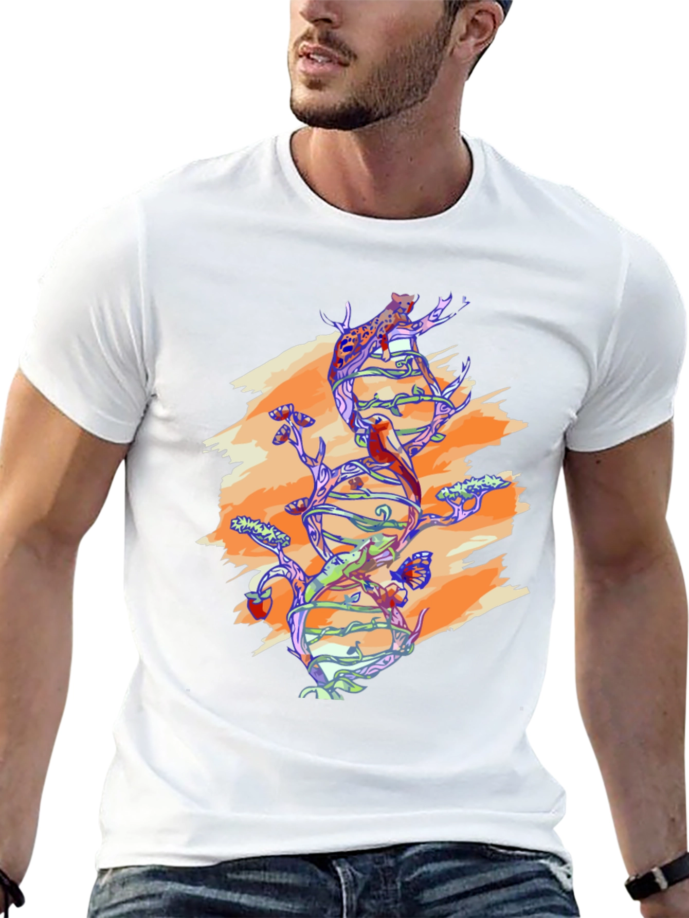 Nature DNA T-Shirt - Unique Graphic Tee