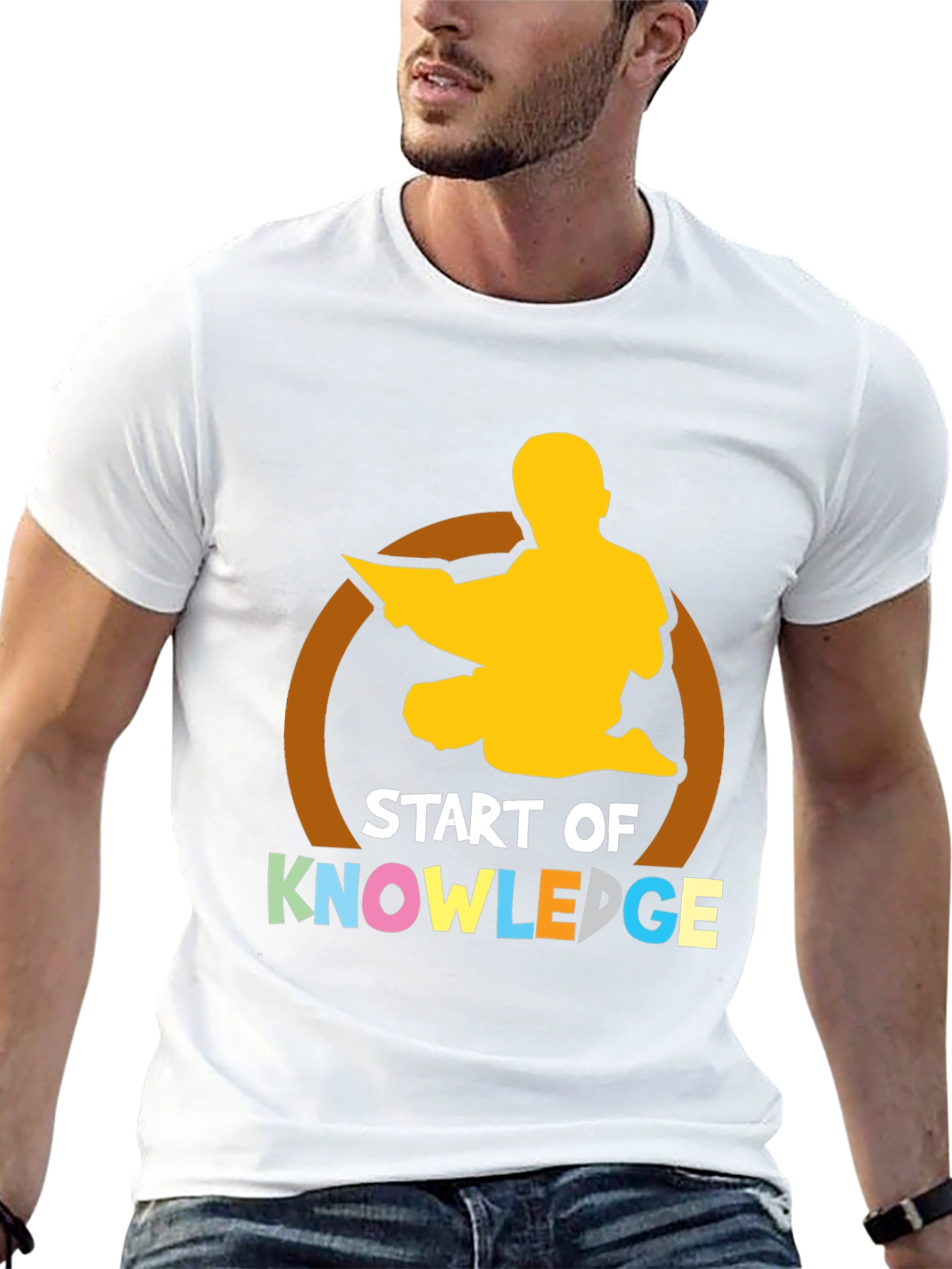 Start of Knowledge Graphic Black T-Shirt