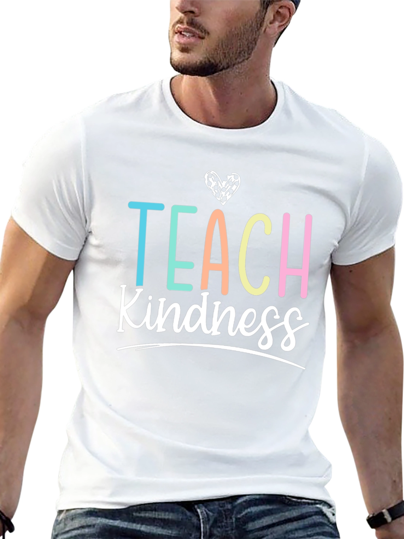 Teach Kindness T-Shirt - Inspiring Teacher Apparel