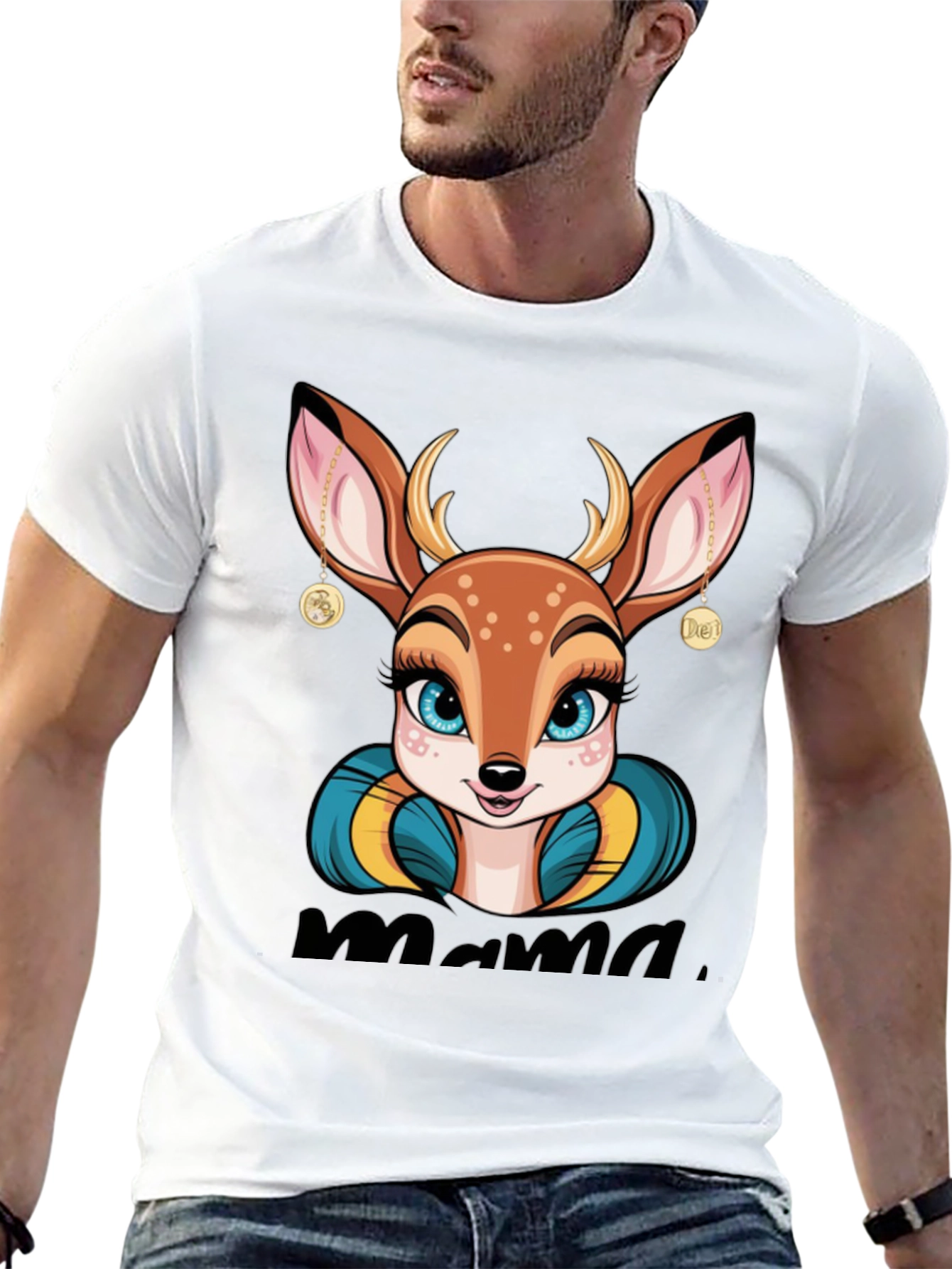 Mama Deer Graphic Tee
