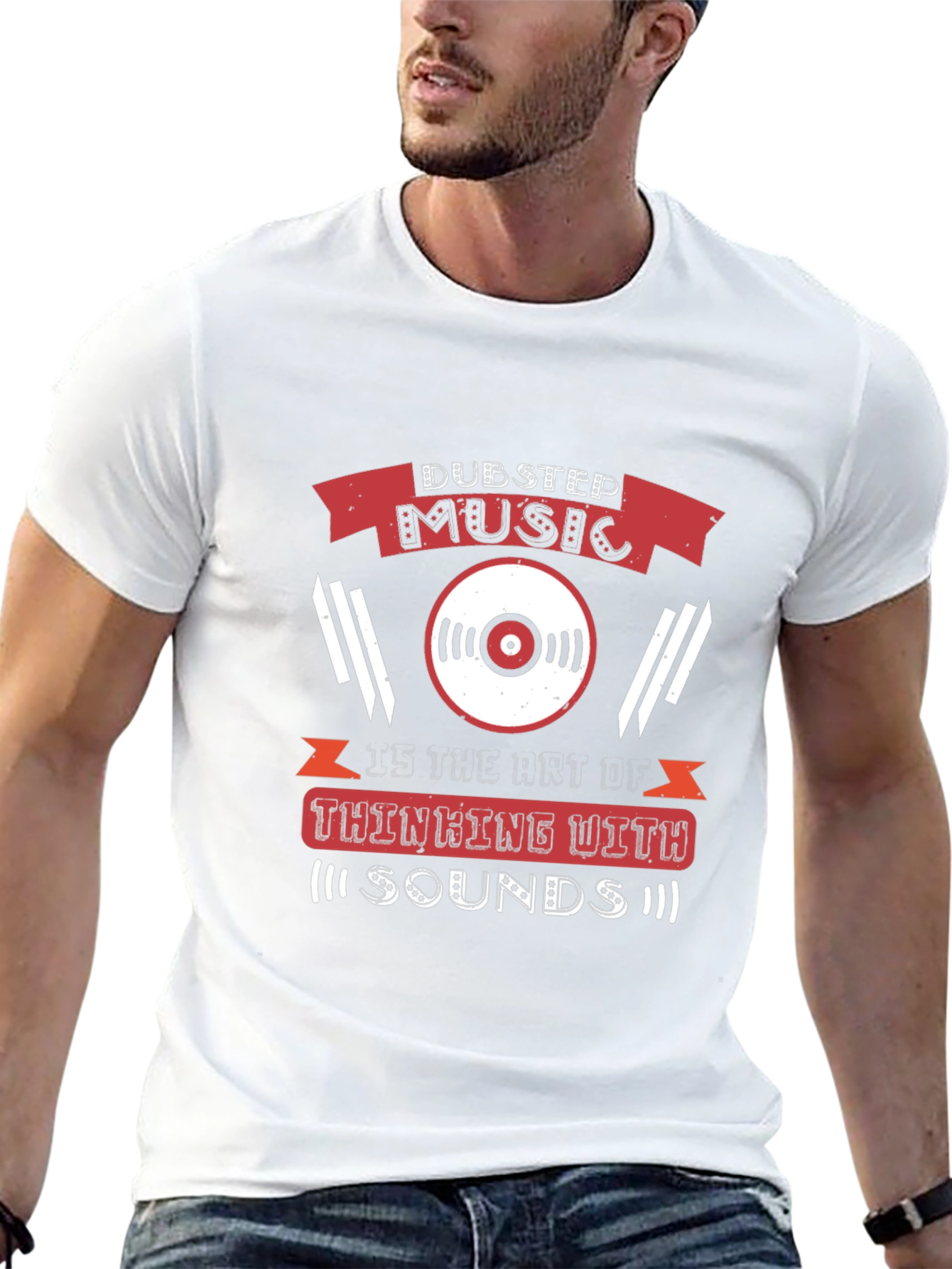 Dubstep Music Sounds Graphic T-Shirt