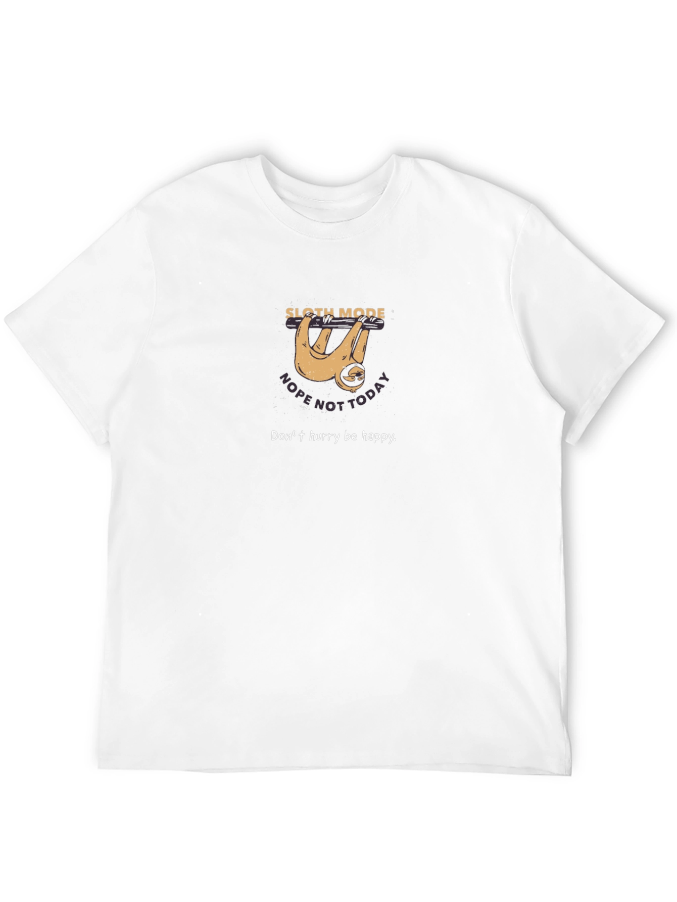 Sloth Mode T-Shirt - Relaxed Fit Graphic Tee