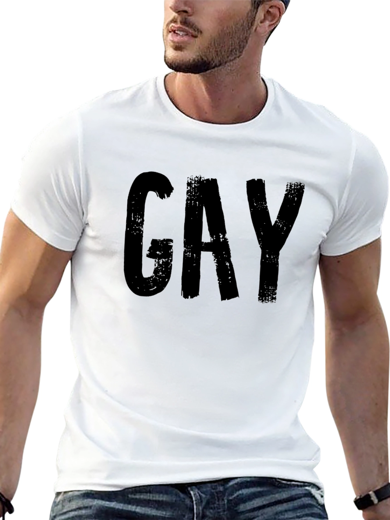 GAY Graphic T-Shirt - Statement Tee