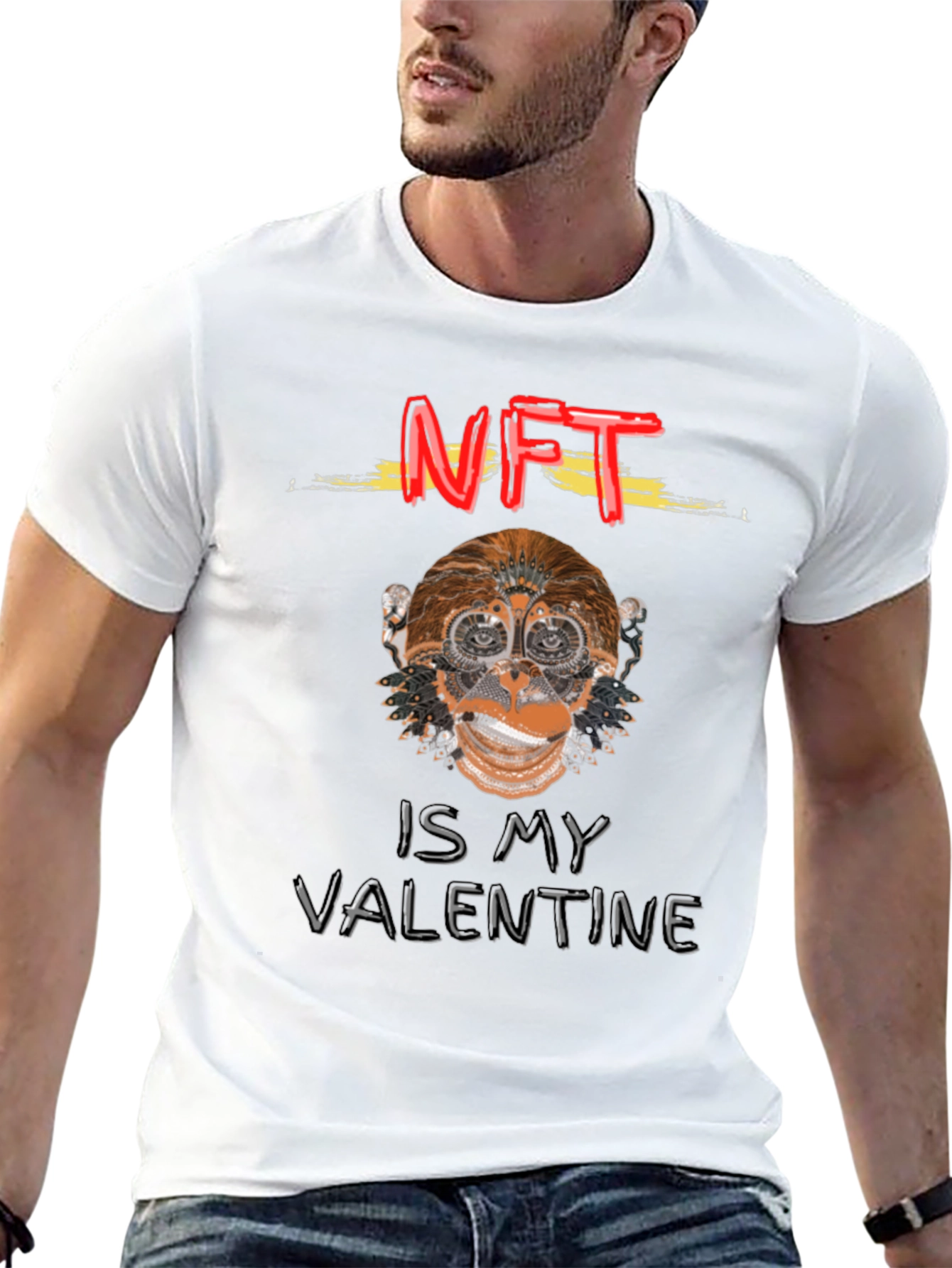 NFT Monkey Valentines T-Shirt