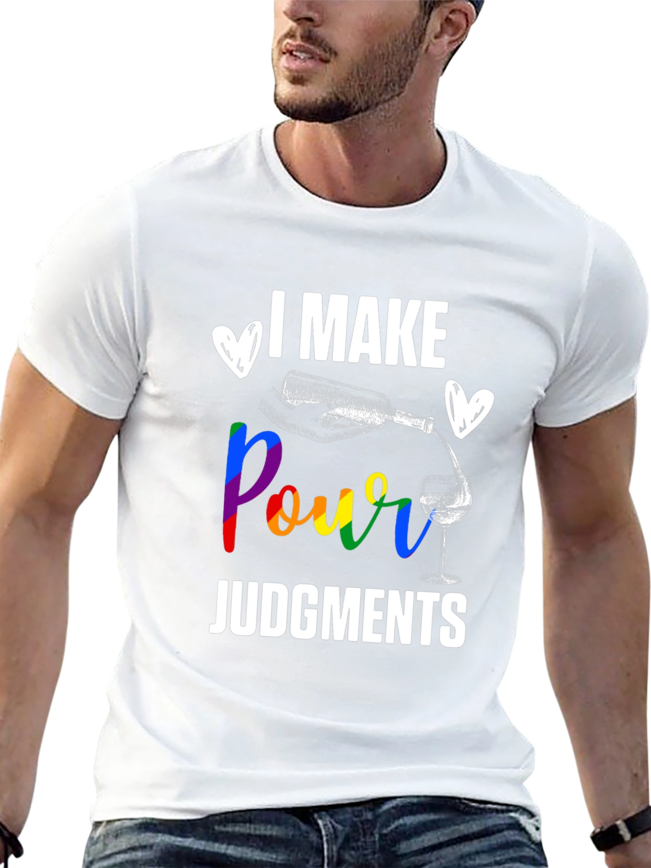 I Make Pour Judgments T-Shirt - Wine Lover Gift