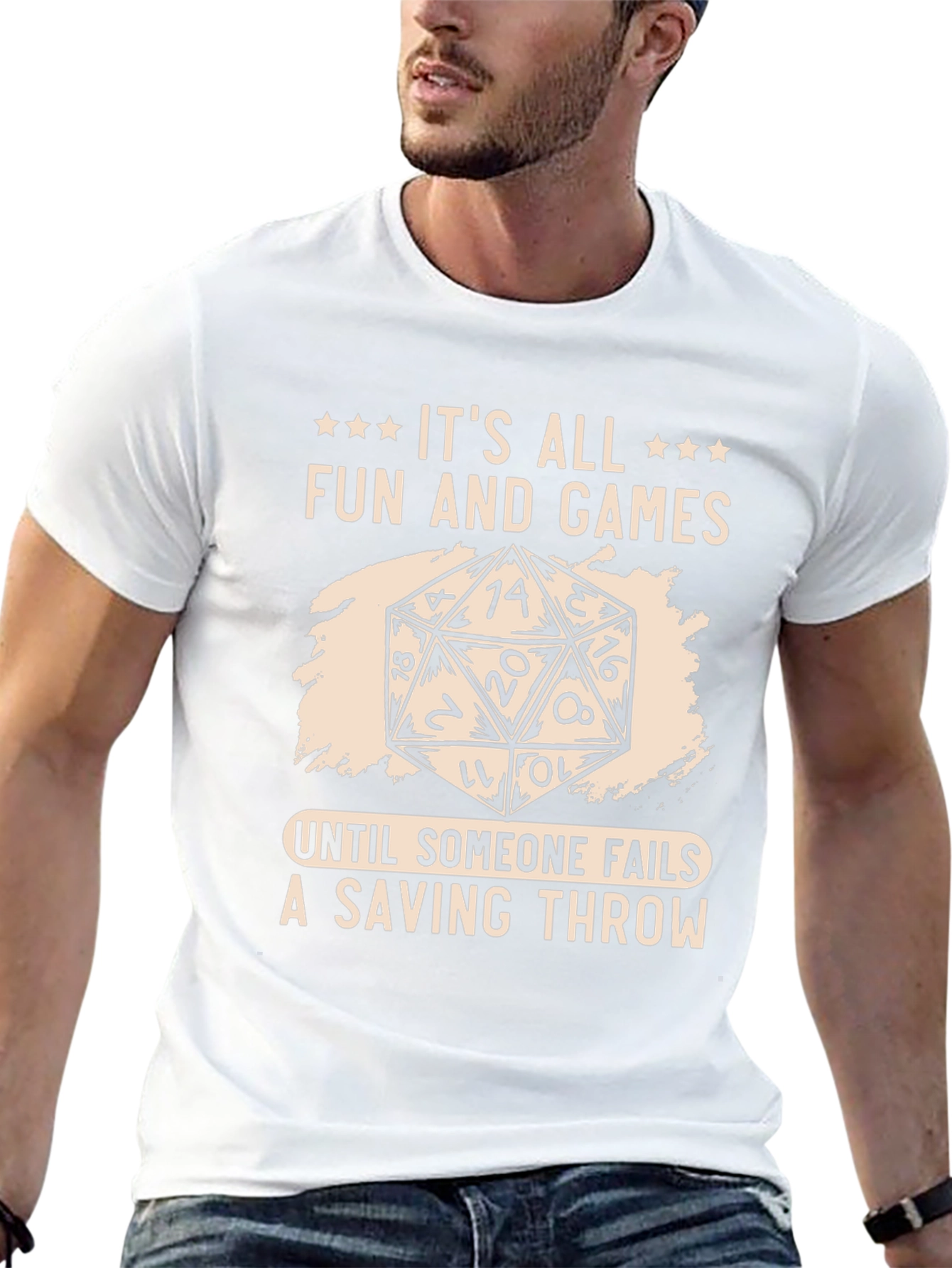 D&D Saving Throw T-Shirt - Fun and Games