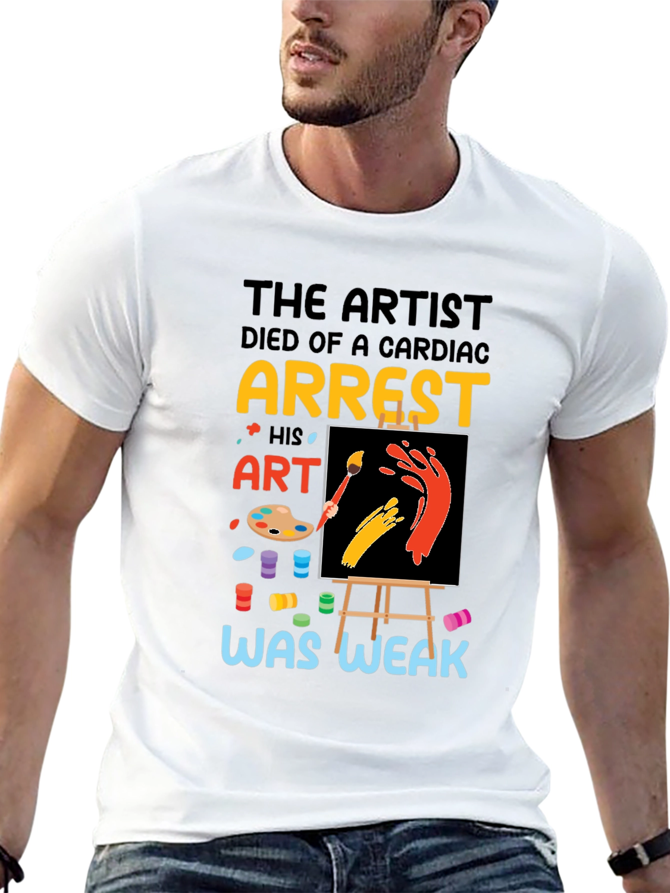 Artist Cardiac Arrest Graphic T-Shirt