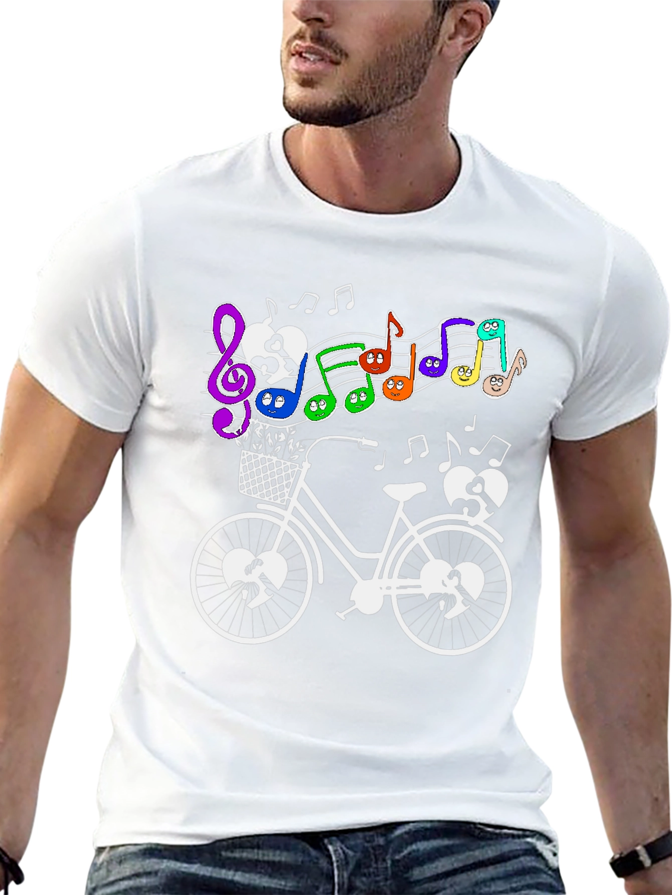 Musical Bicycle Graphic Tee