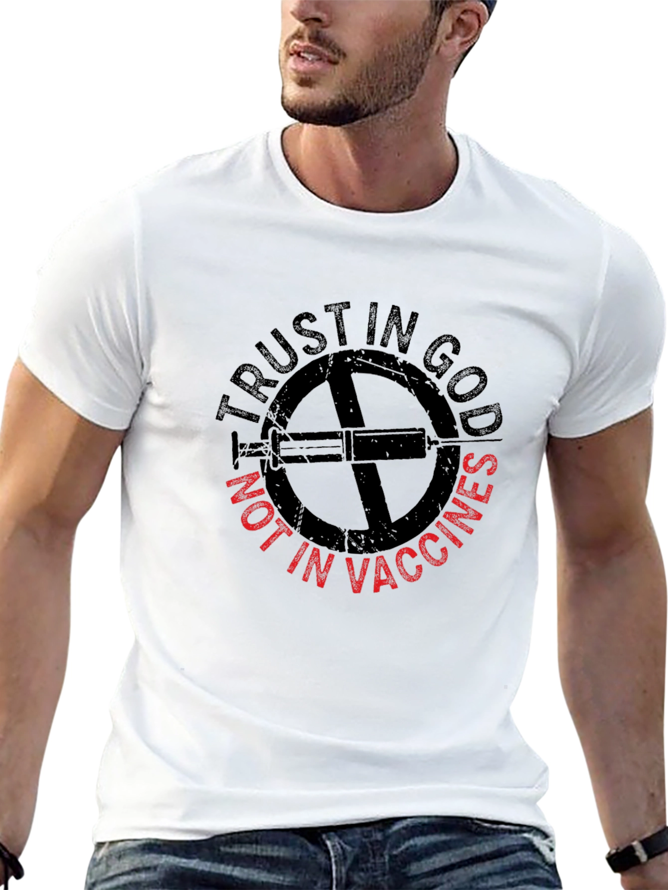 Trust in God T-Shirt - Anti Vaccine