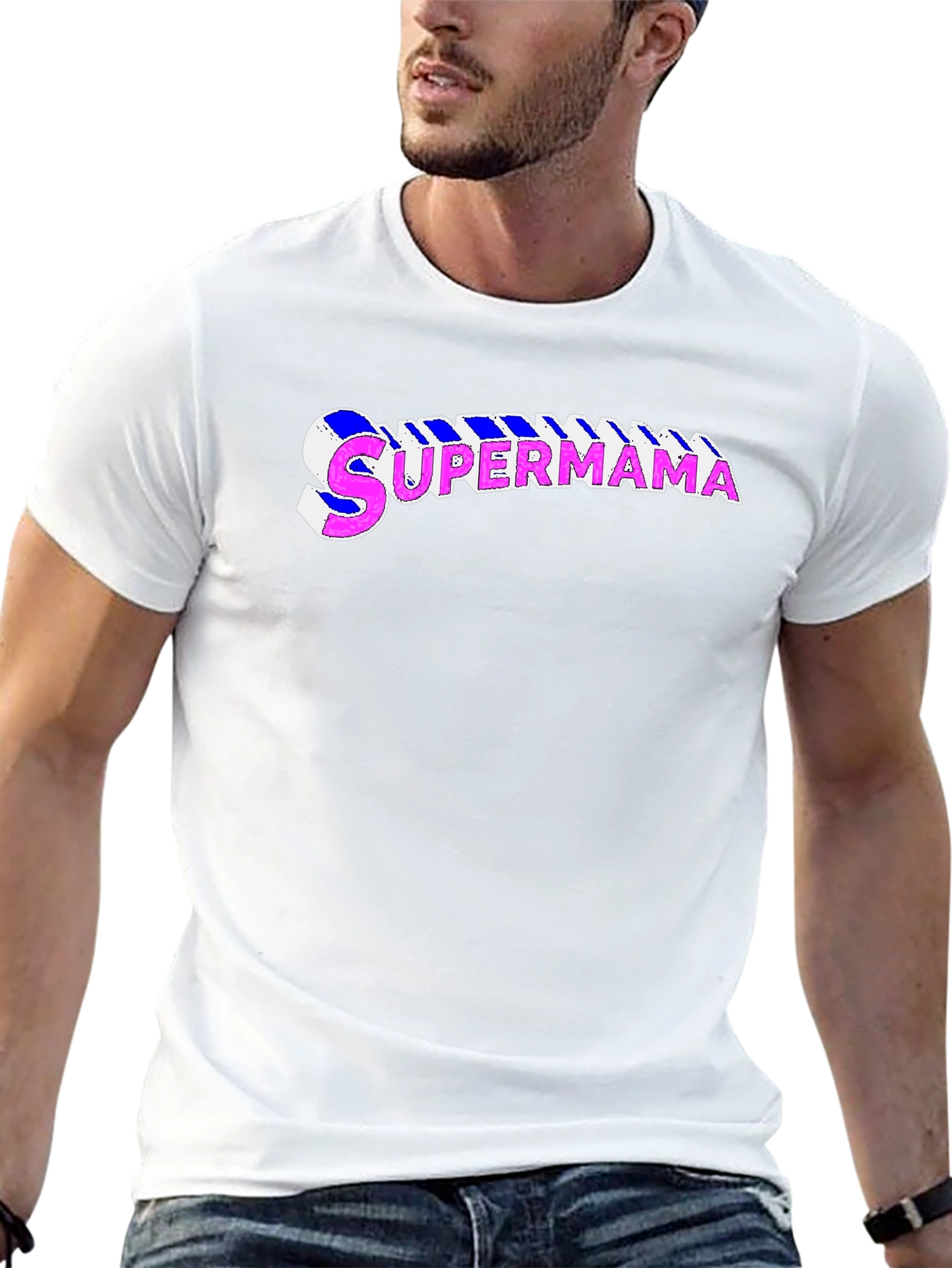 Supermama Graphic Tee - Stylish Mothers Day Shirt