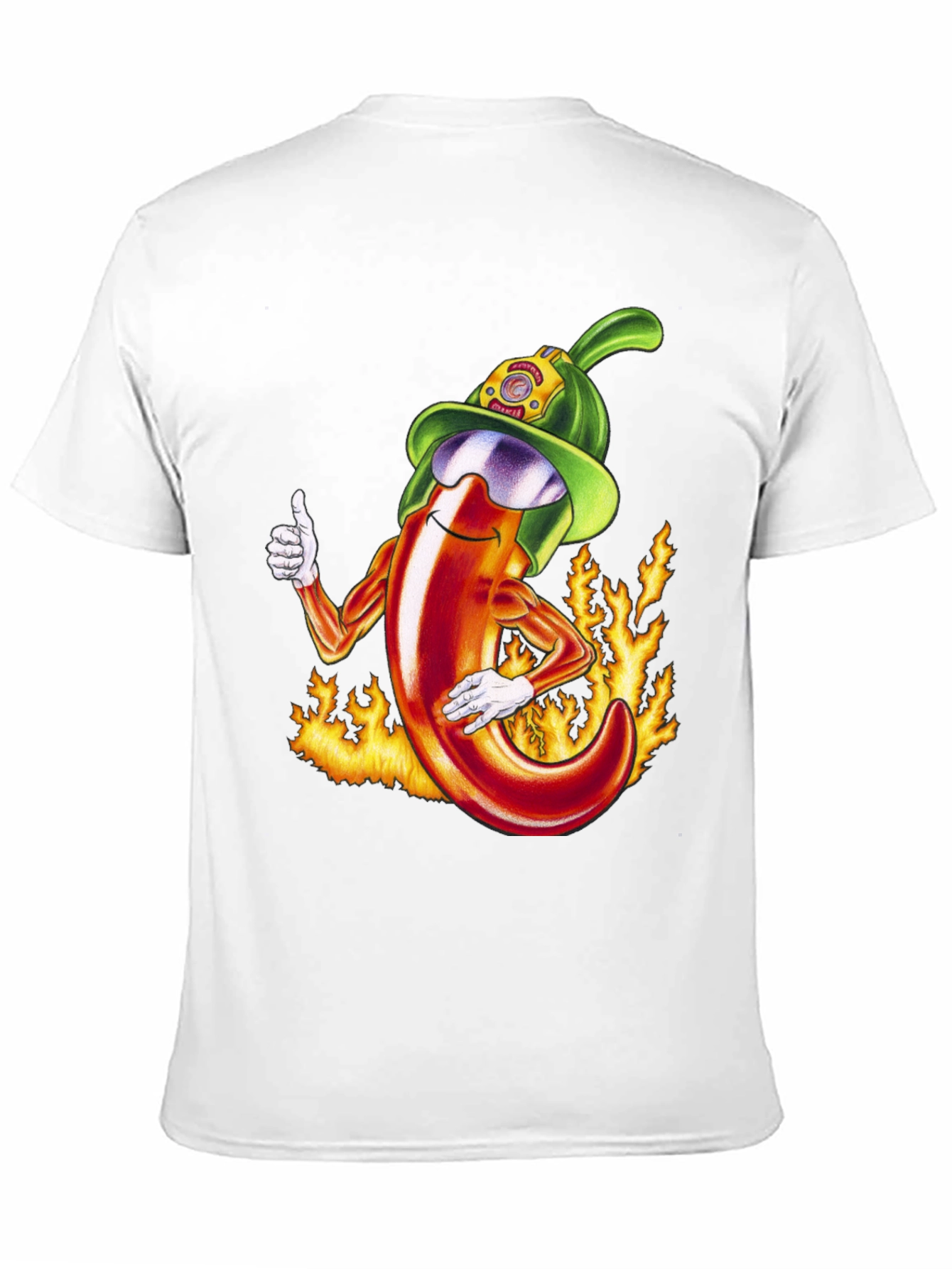 Spicy Firefighter Chili Pepper T-Shirt