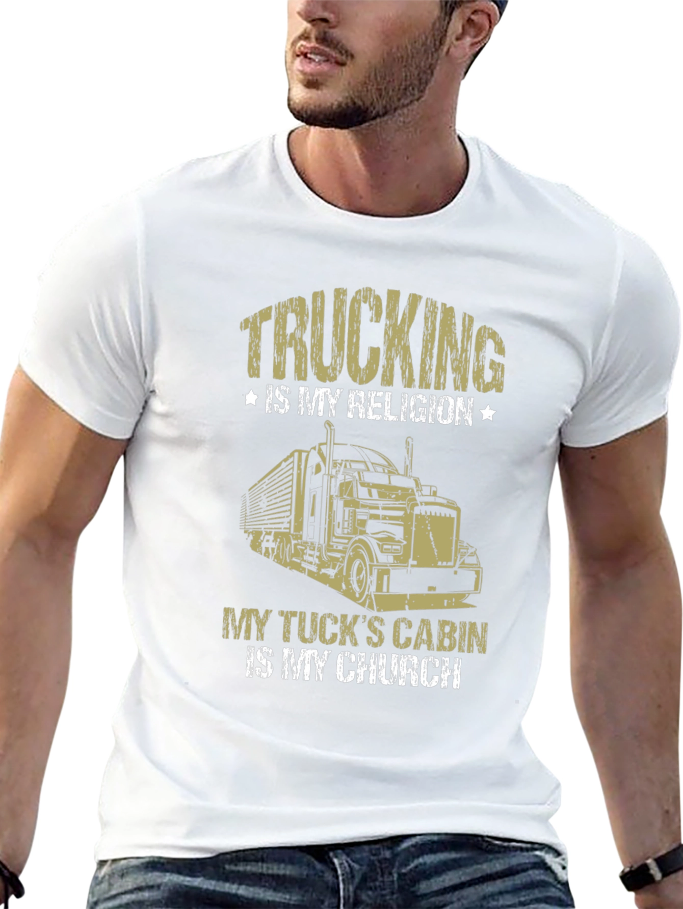 Trucking is My Religion T-Shirt