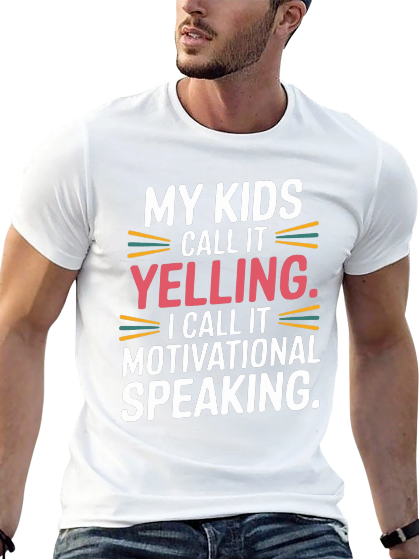 Funny Mom/Dad Motivational Speaking T-Shirt