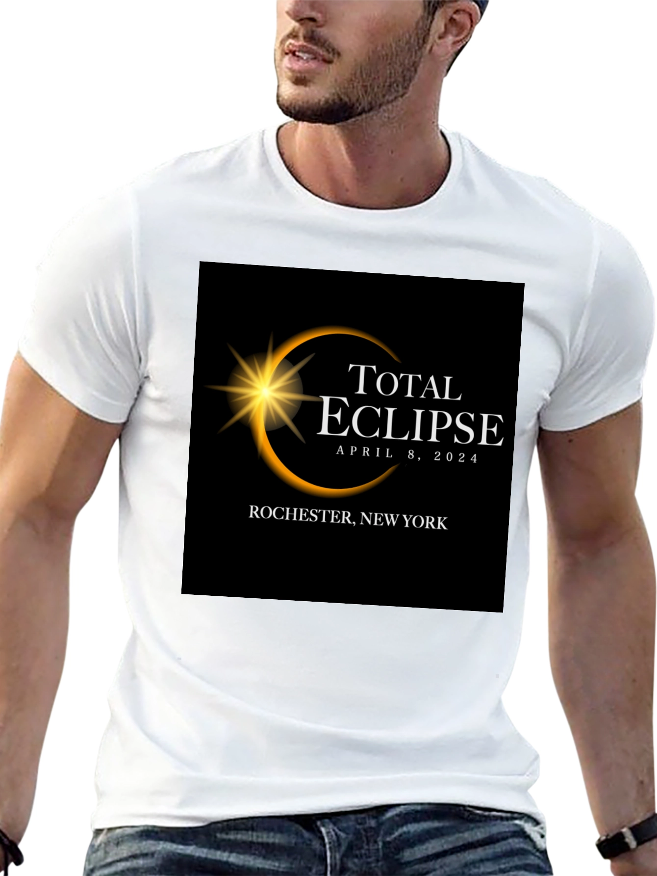 Total Eclipse April 8 2024 Rochester NY T-Shirt