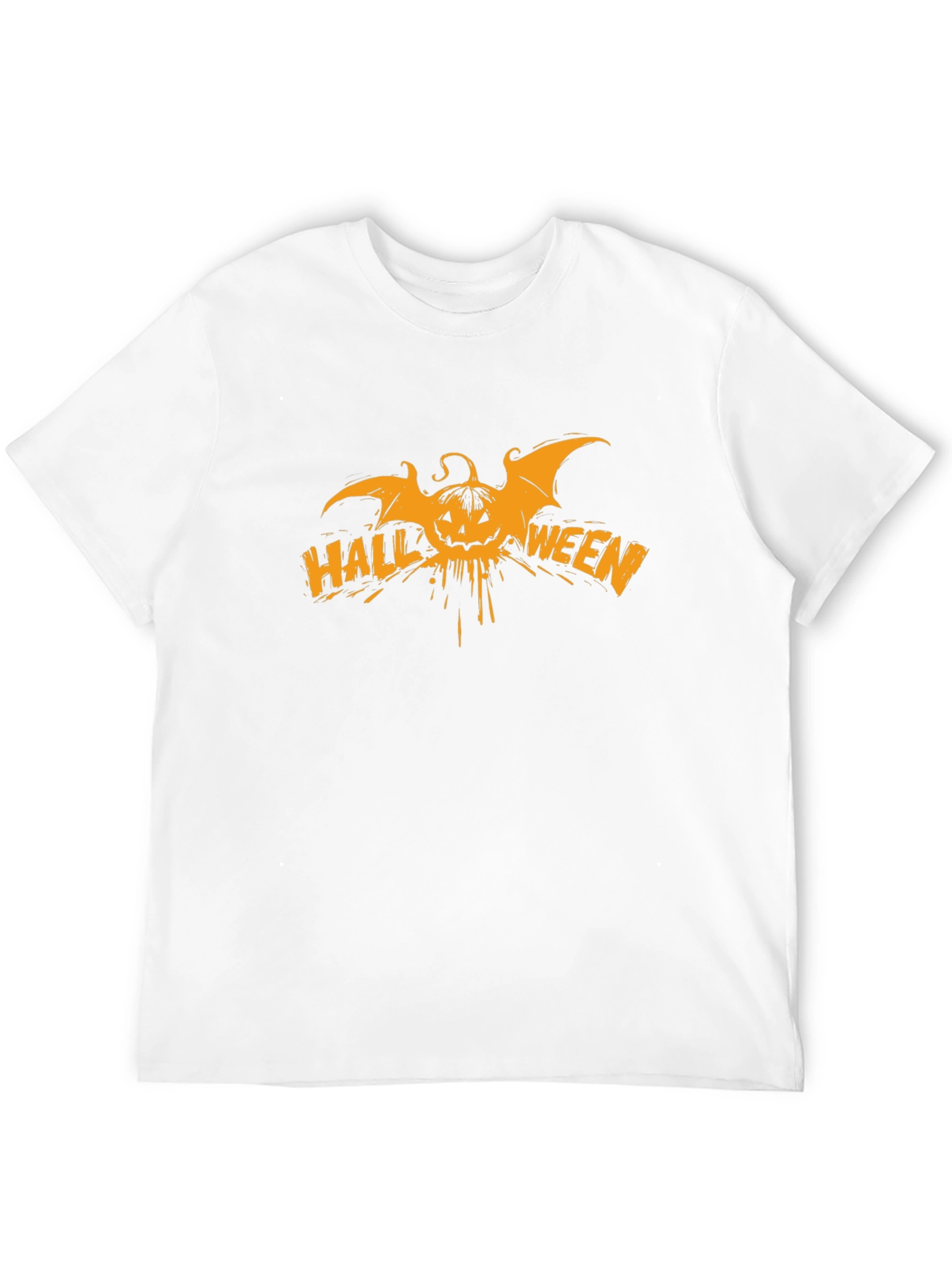 Halloween Bat Pumpkin T-Shirt - Spooky Season