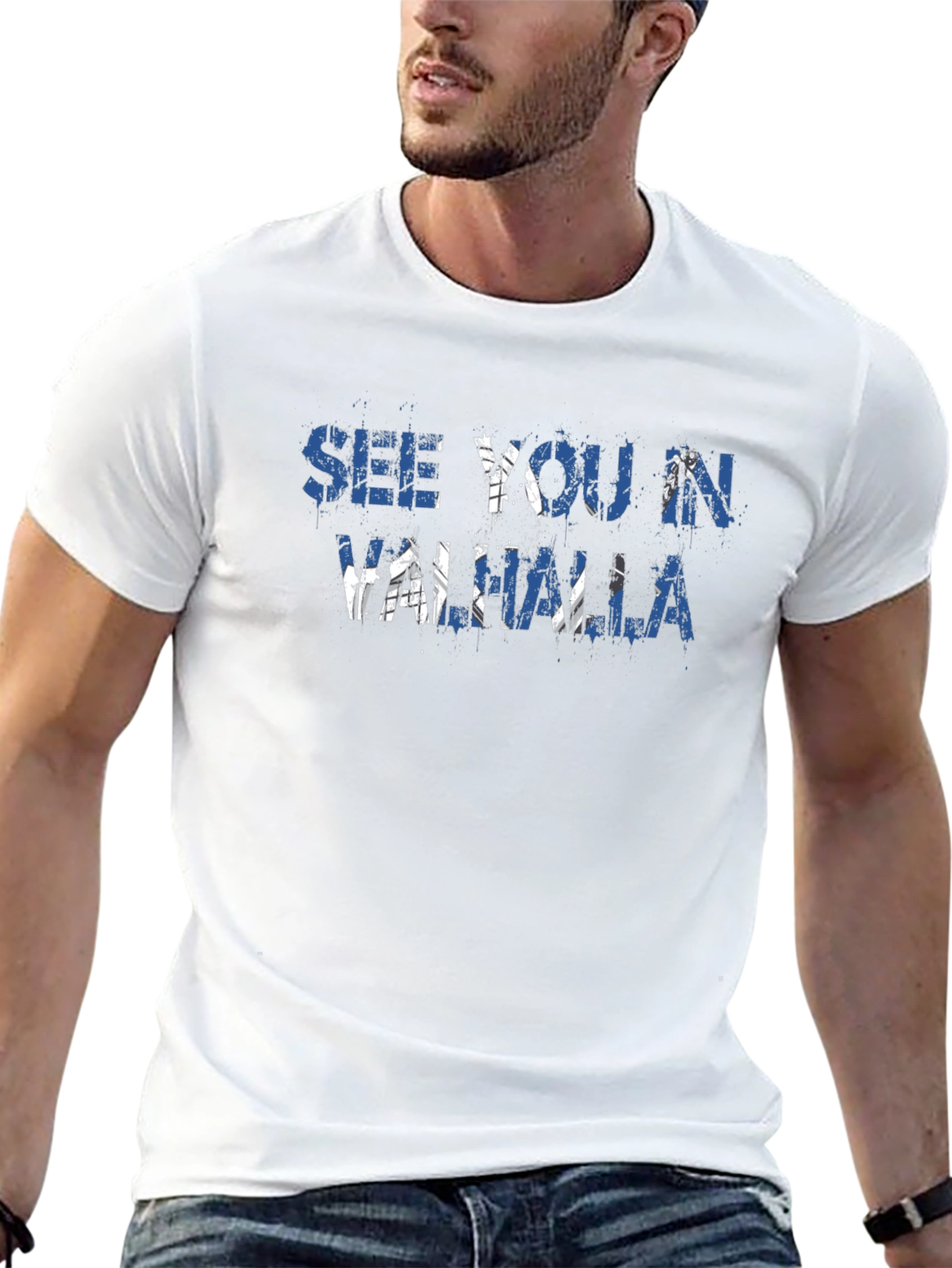 See You In Valhalla T-Shirt Viking Warrior