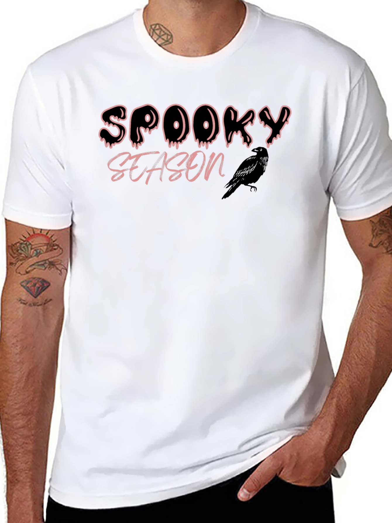Spooky Season Graphic Tee - Halloween Style