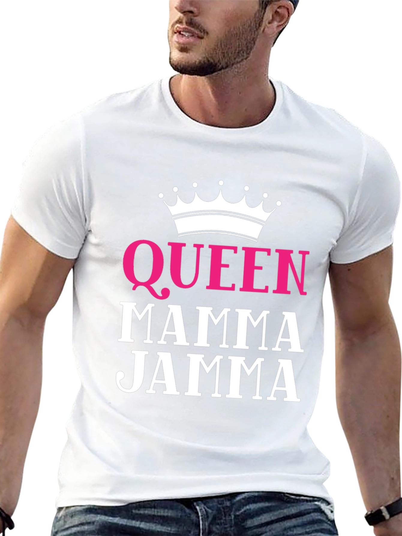 Queen Mamma Jamma T-Shirt - Black Graphic Tee
