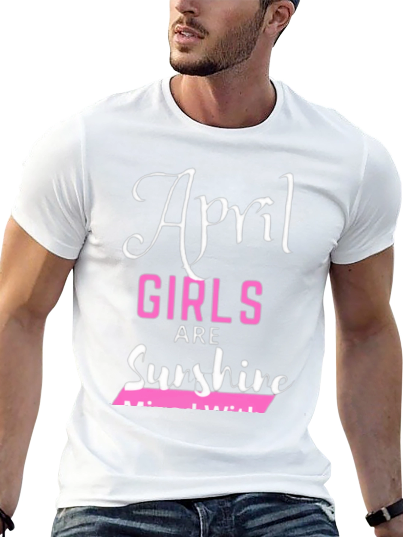 April Girls Sunshine Tee - Birthday Gift