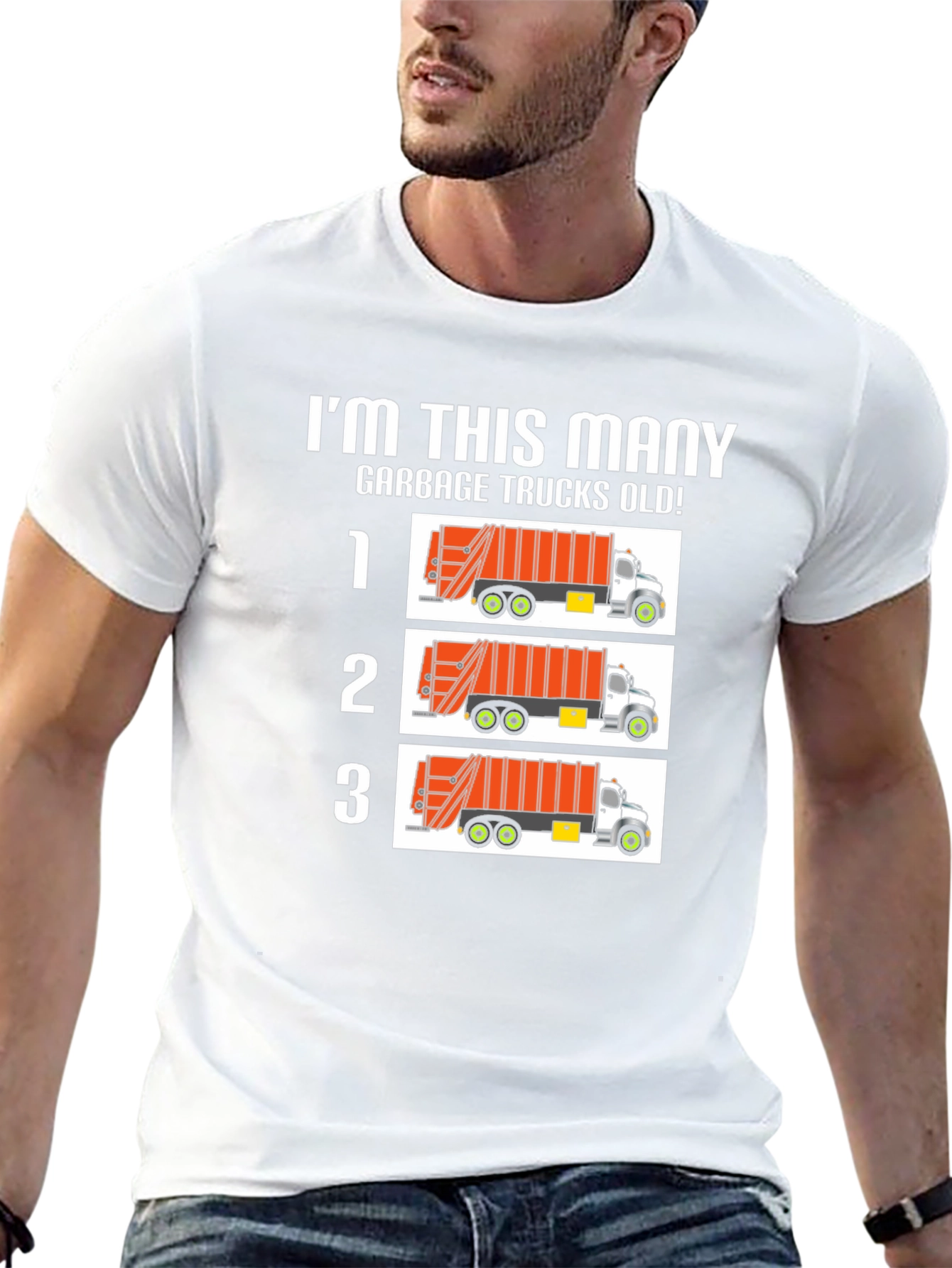 Im This Many Garbage Trucks Old! T-Shirt