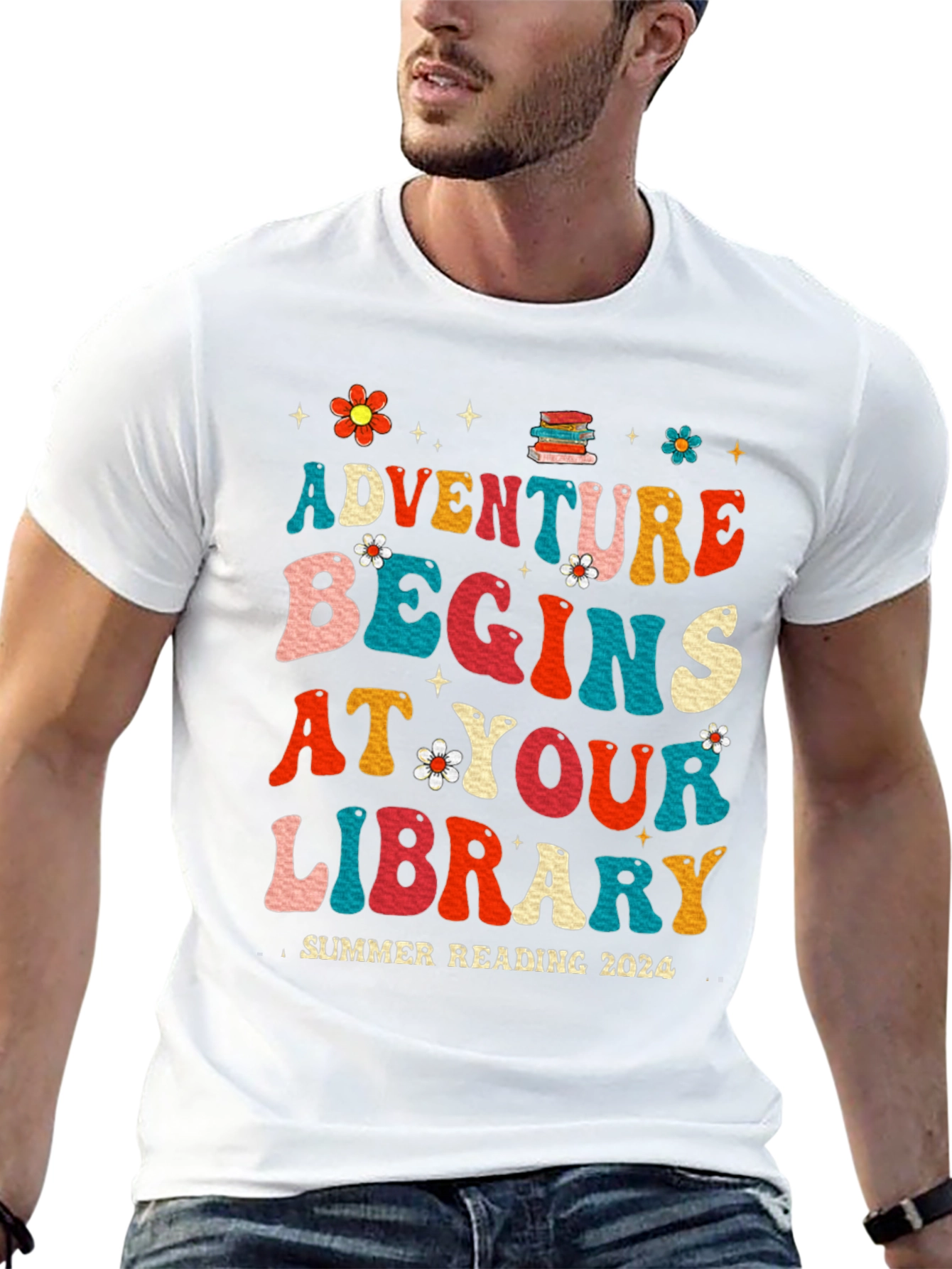 Adventure Begins at Your Library T-Shirt
