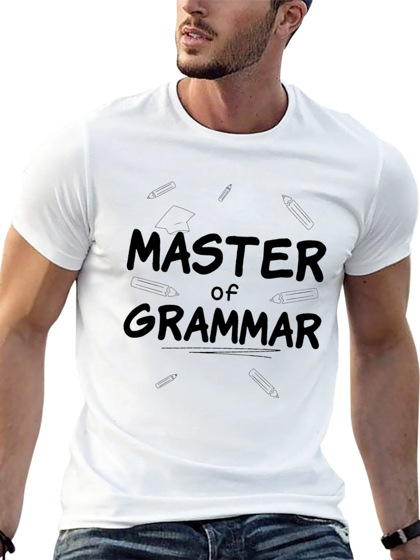 Master of Grammar Black T-Shirt
