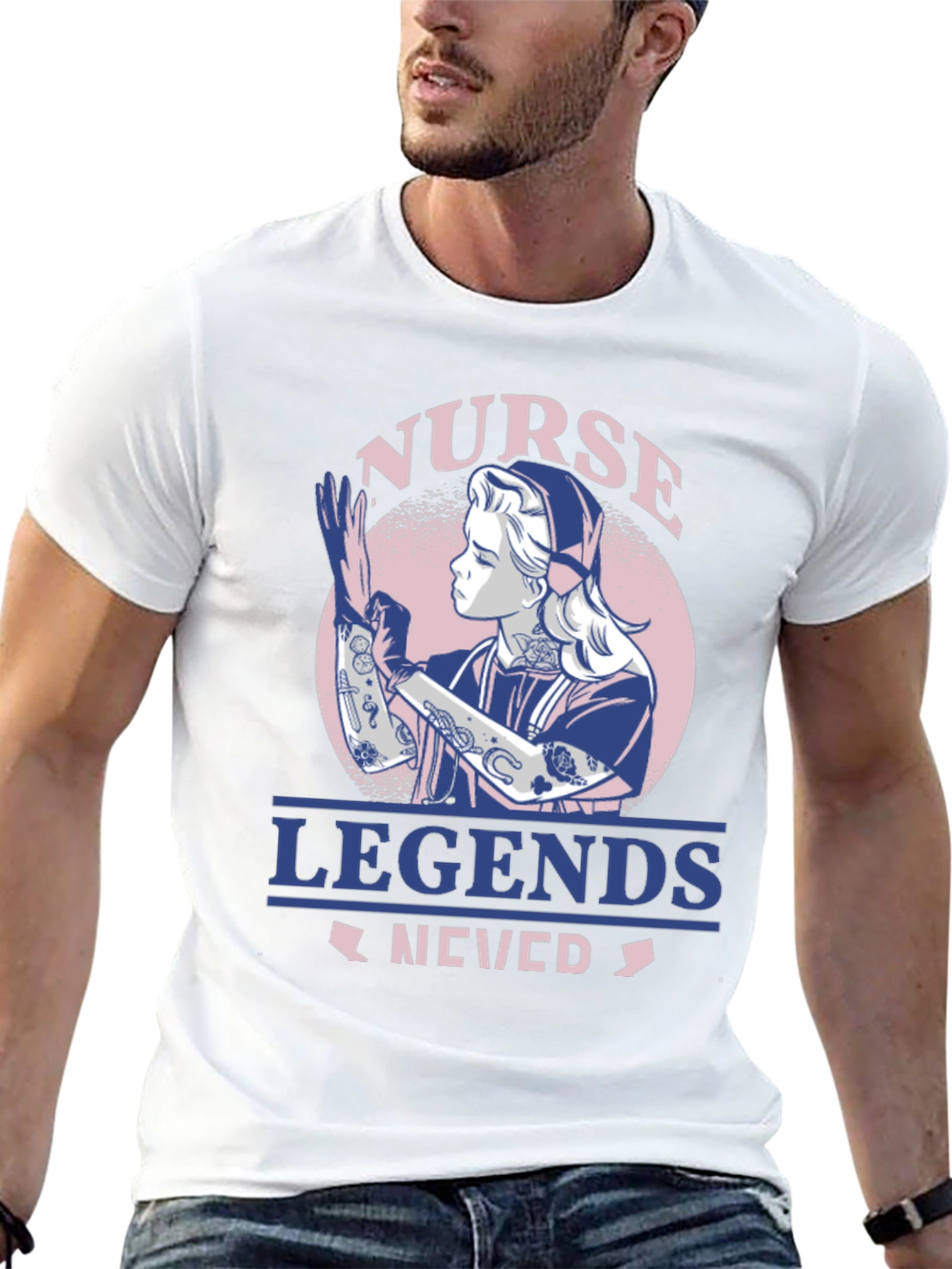 Nurse Legends Never Fade T-Shirt