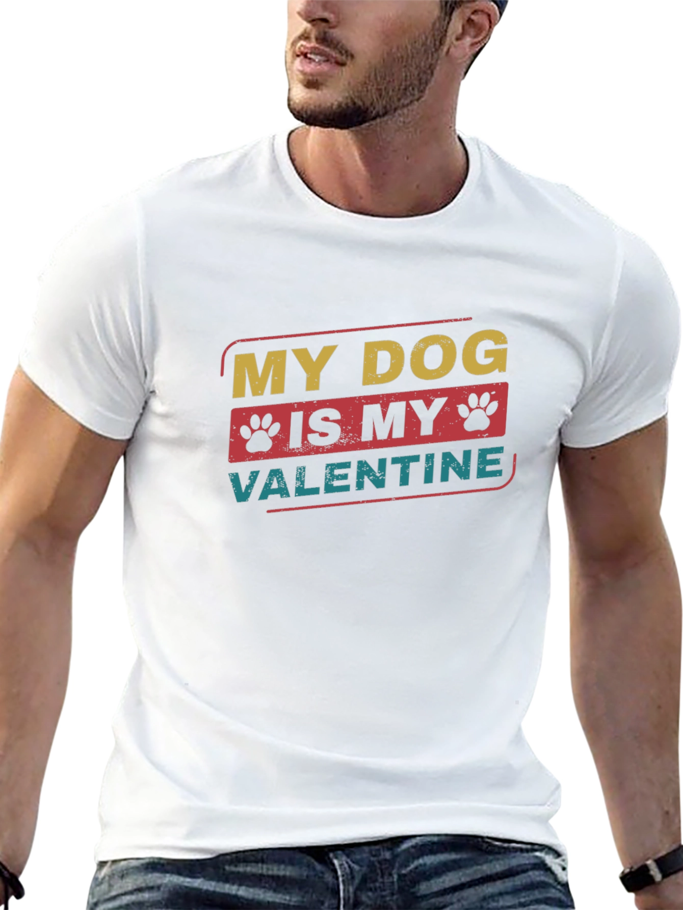 My Dog is My Valentine T-Shirt