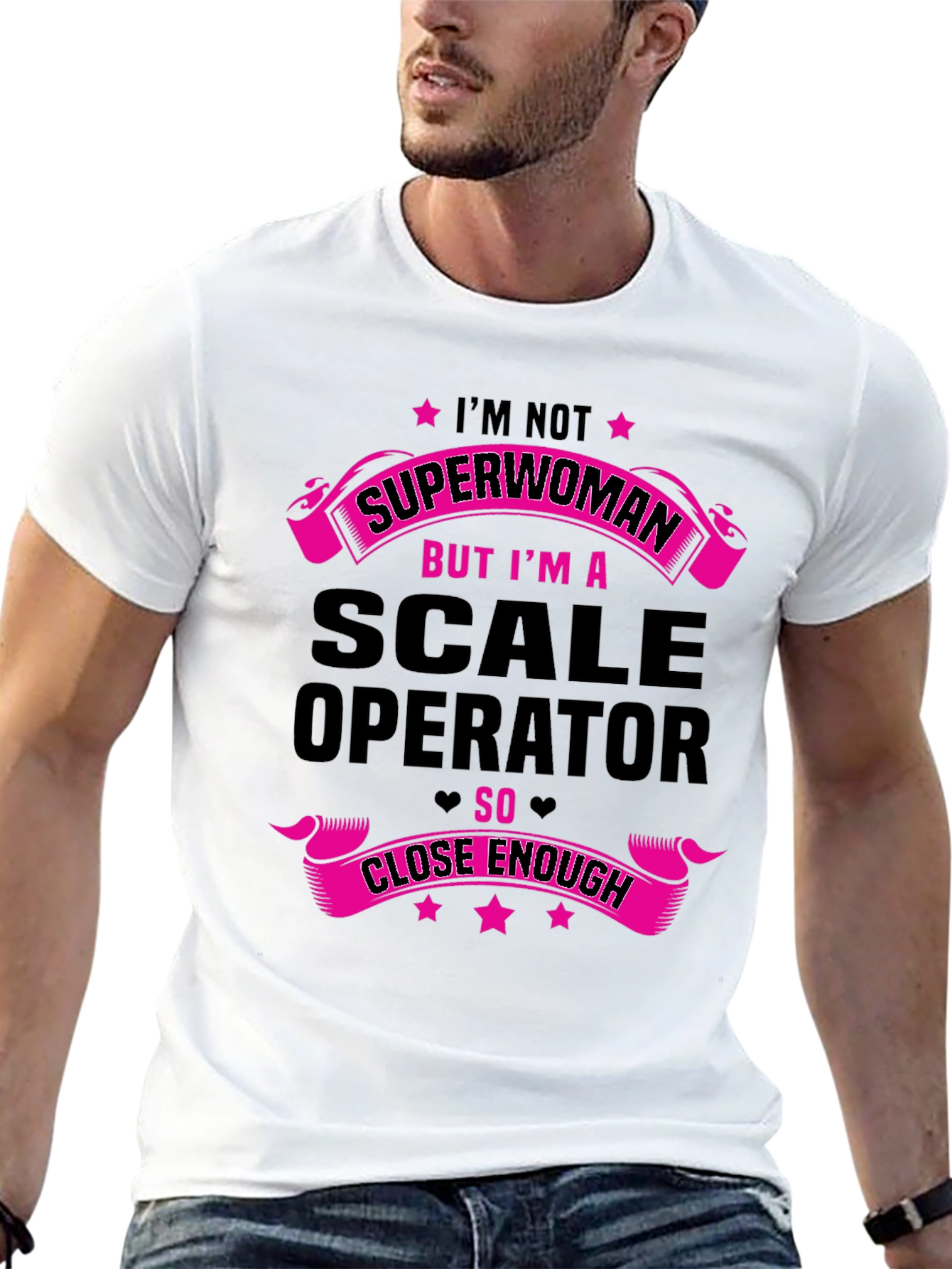 Scale Operator T-Shirt - Im Not Superwoman