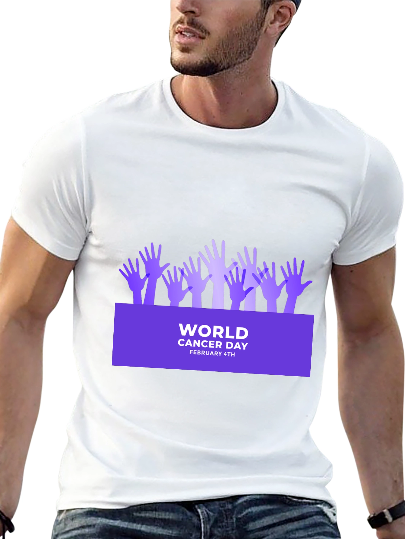 World Cancer Day Awareness T-Shirt