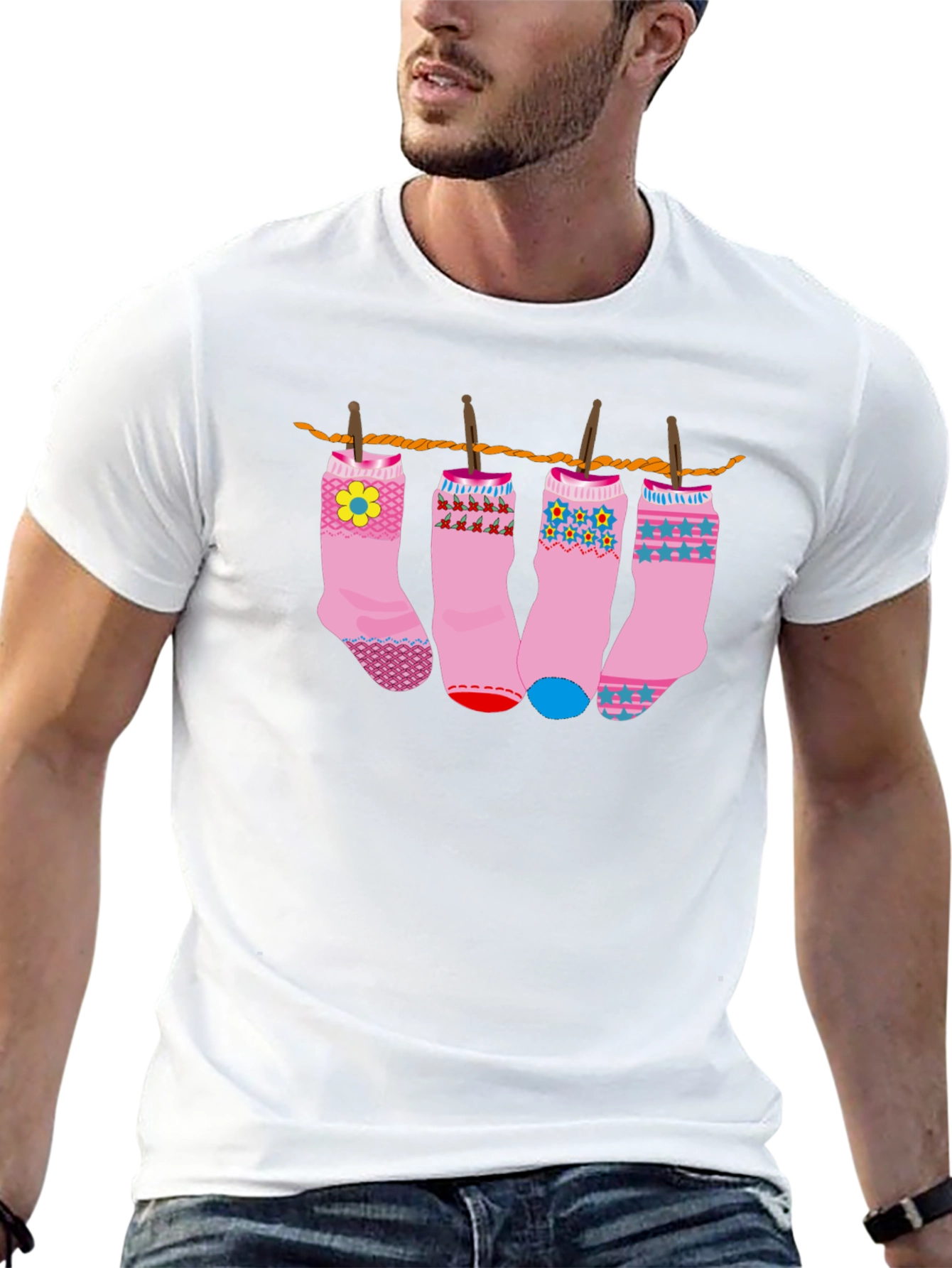 Novelty Socks T-Shirt