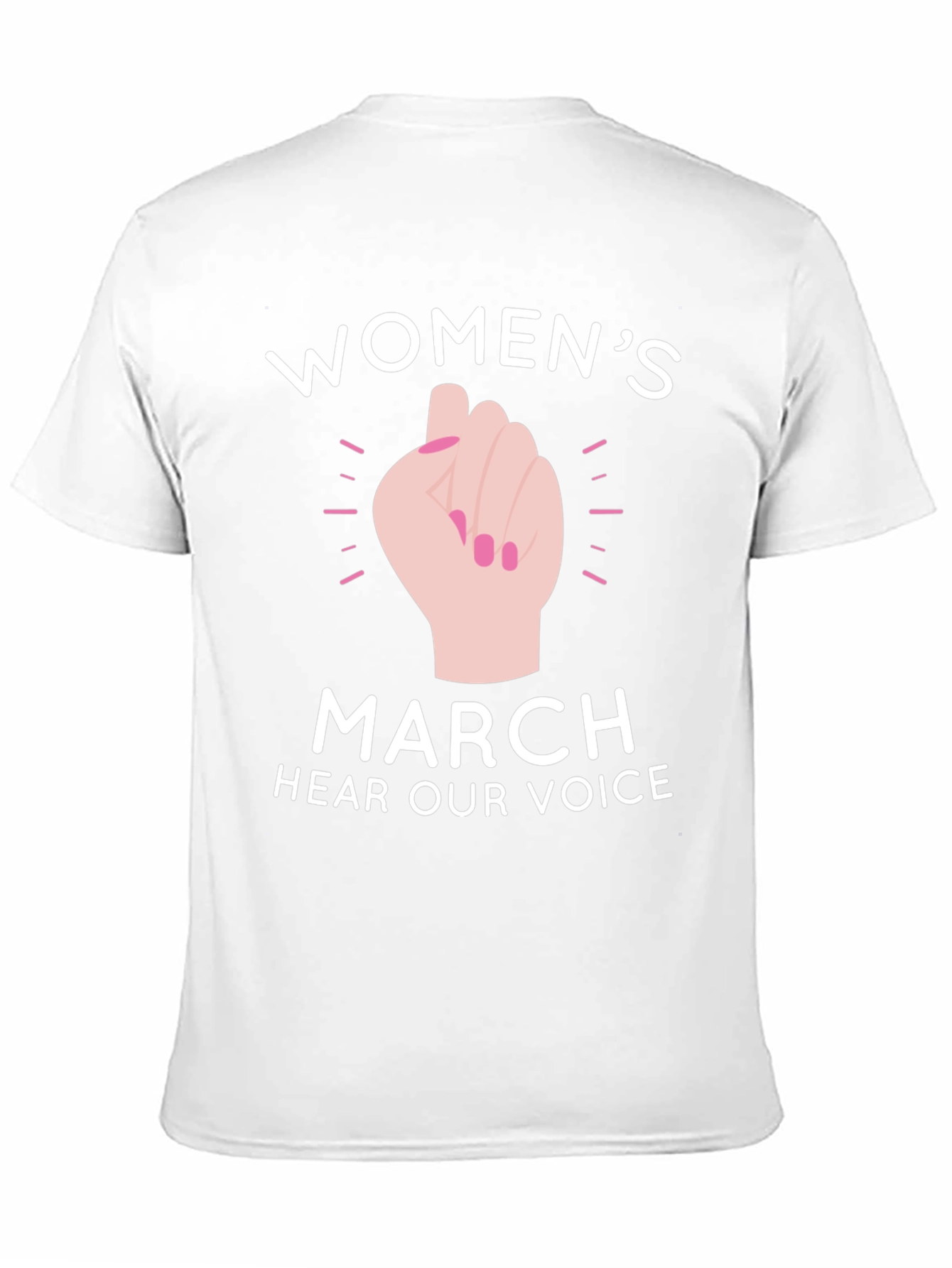 Womens March T-Shirt - Hear Our Voice