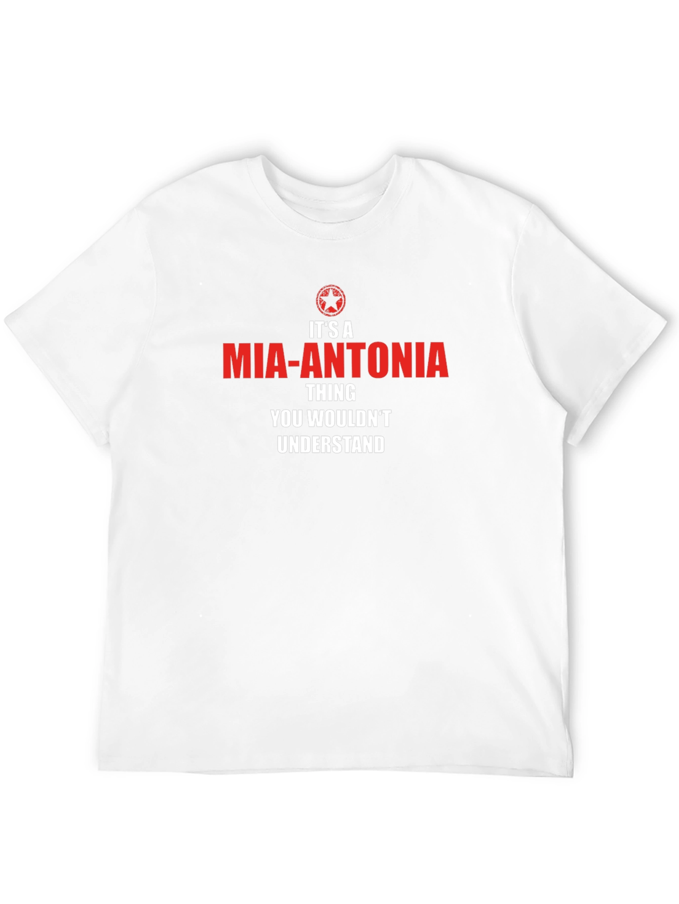Mia-Antonia Thing T-Shirt - Unique Novelty Tee