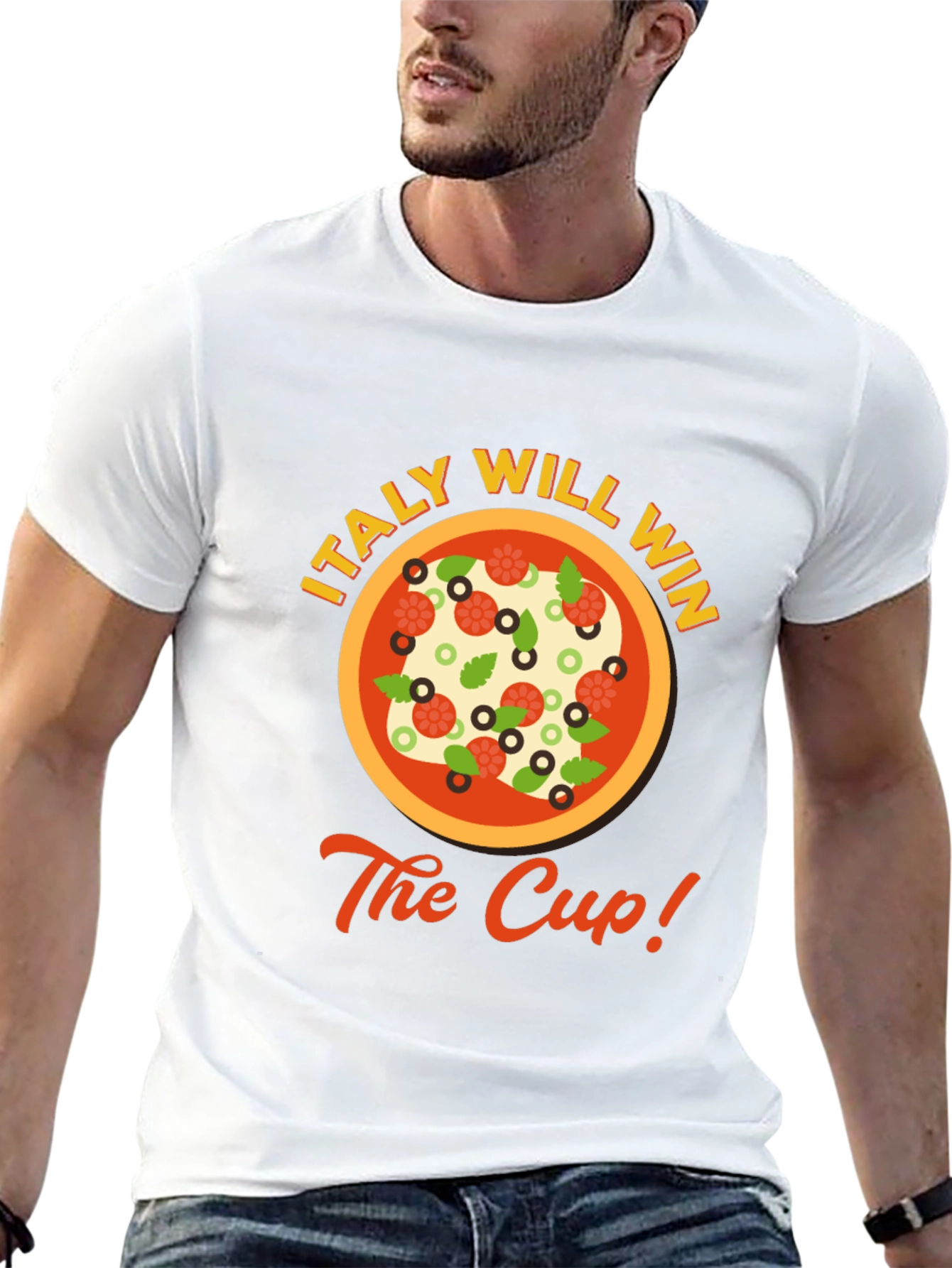 Italy Will Win The Cup! Pizza Graphic Tee