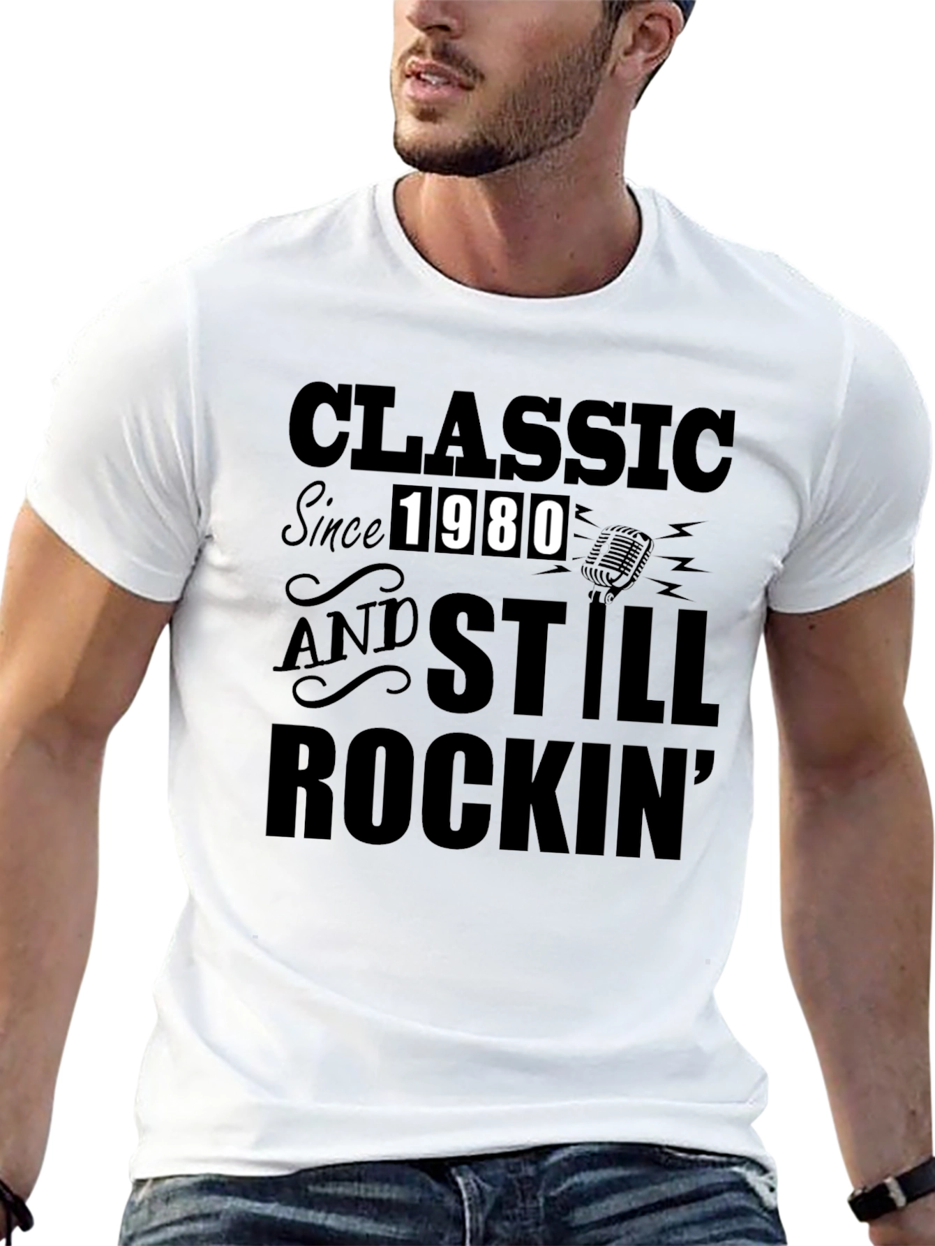 Classic Since 1980 Rocking Tee
