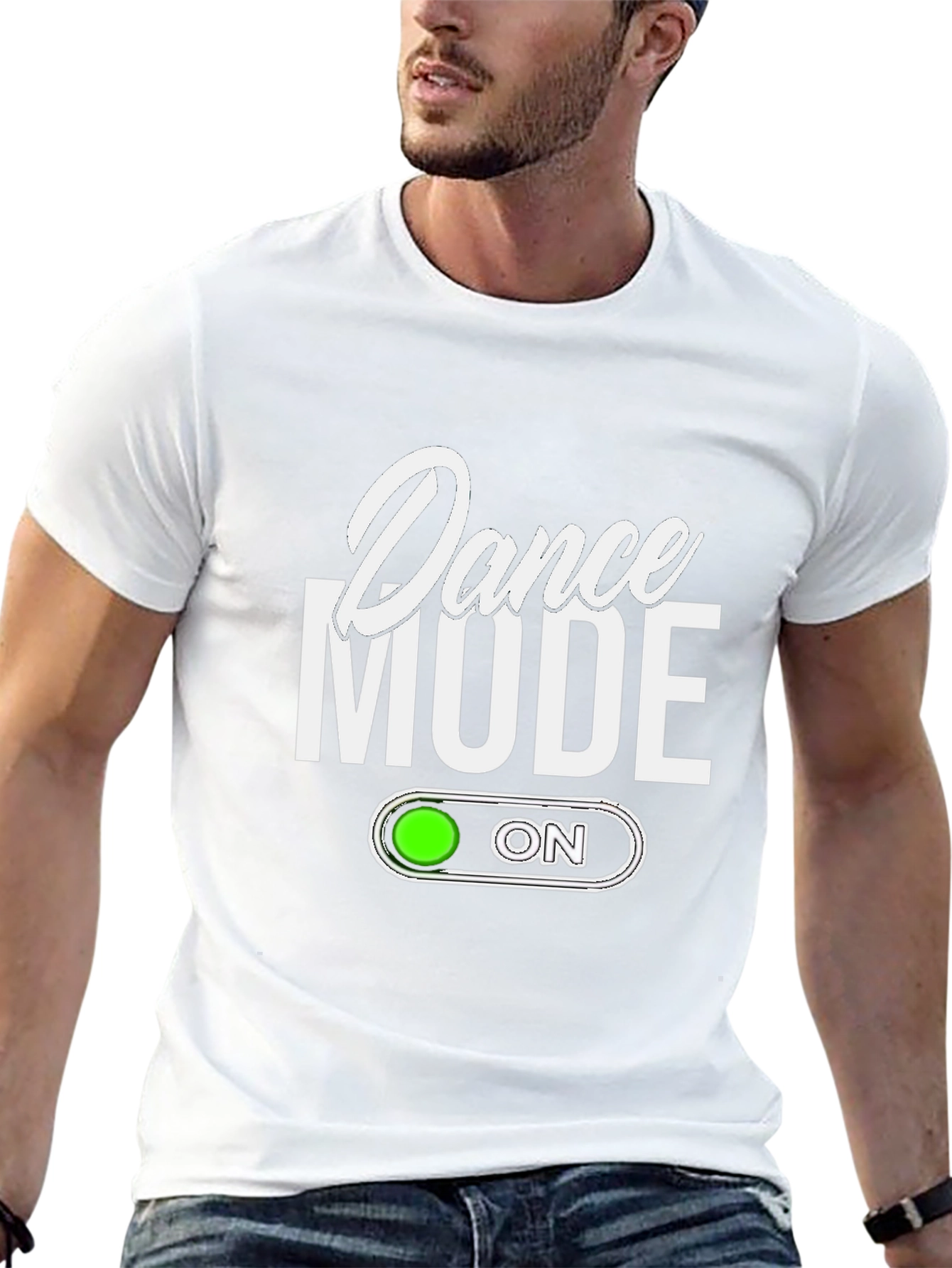 Dance Mode On Black T-Shirt