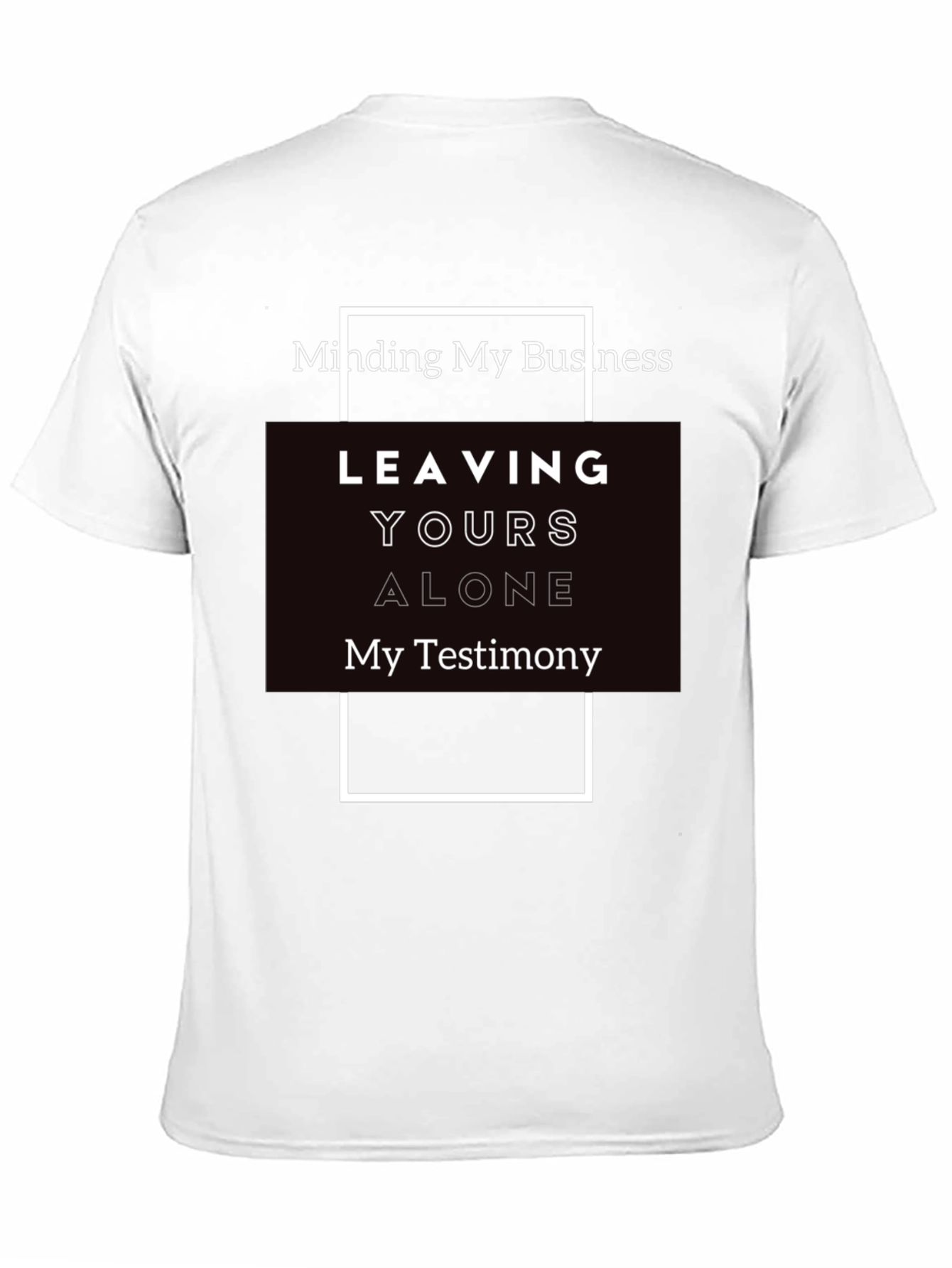 Minding My Business Graphic Tee