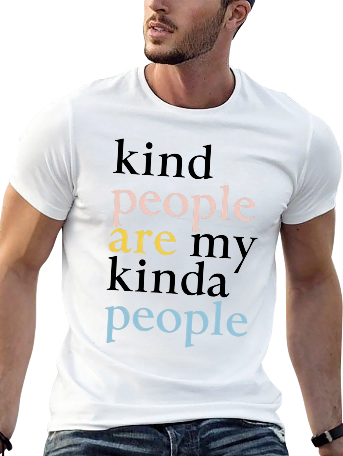 Kind People Graphic Tee - Stylish Comfort