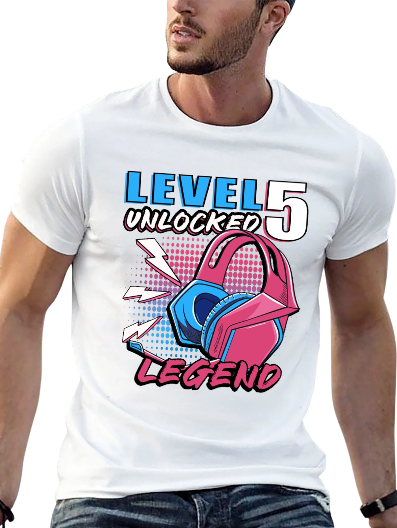 Level 5 Unlocked Legend Gaming T-Shirt